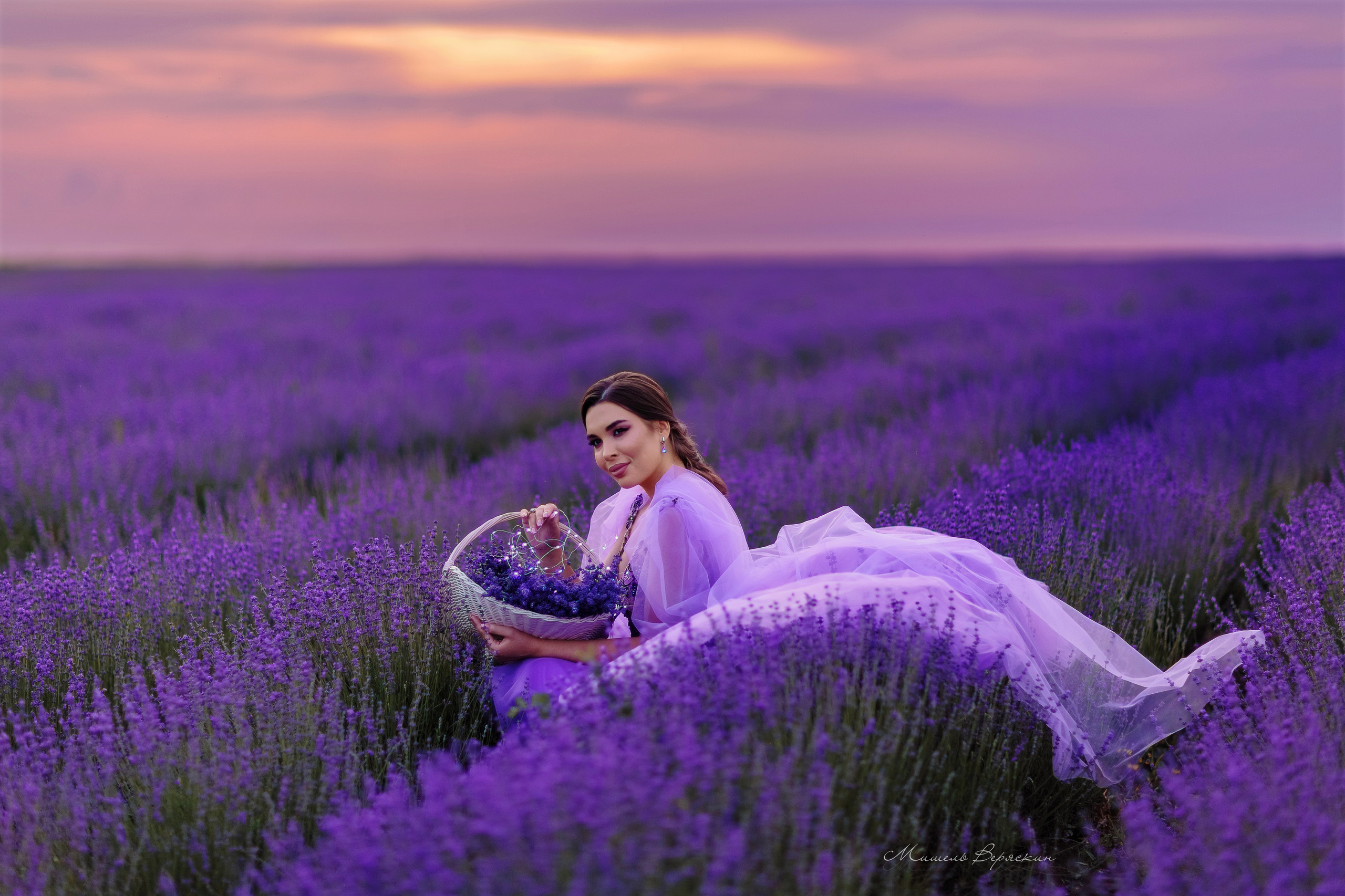 Лавандовая фотосессия