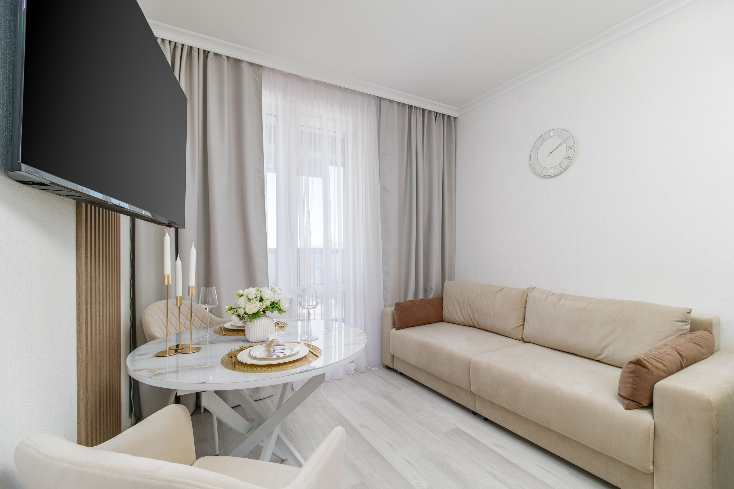 Интерьерная фотосессия двухкомнатной квартиры СПб