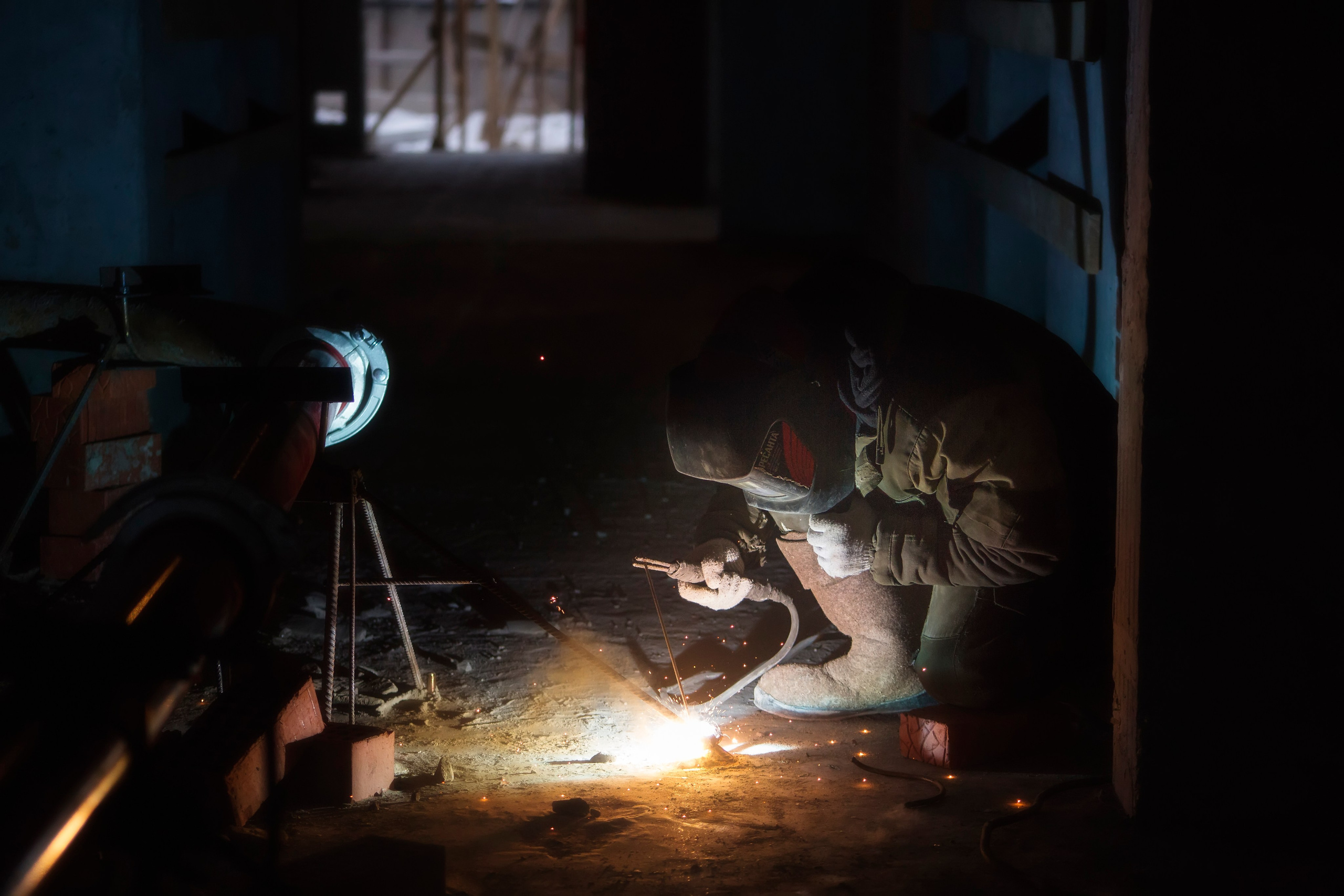 Строительство. Фотограф Алексей Зарецкий