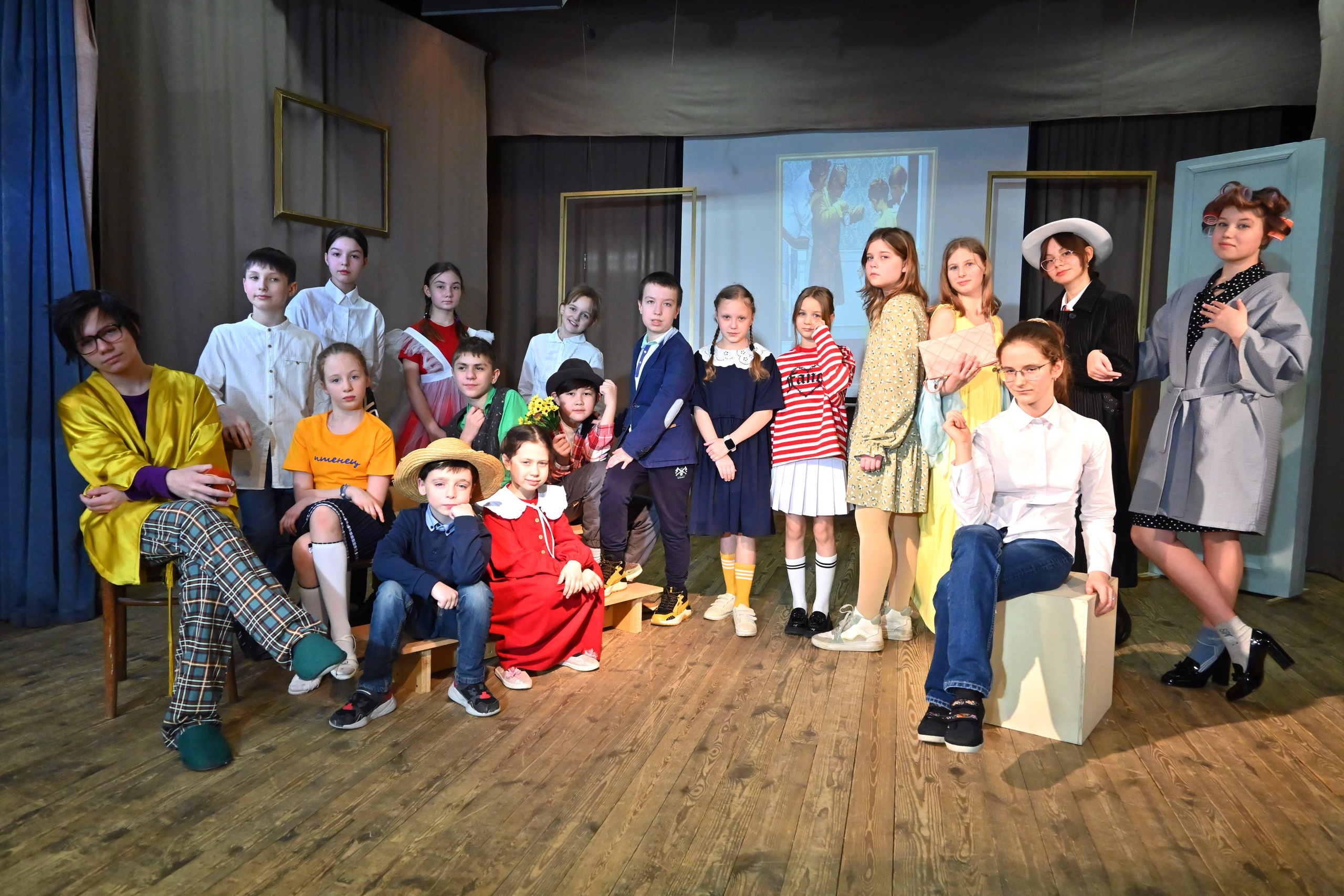 Юные театралы 09.02.2024. Профессиональный фотограф в Москве Алёна Котова