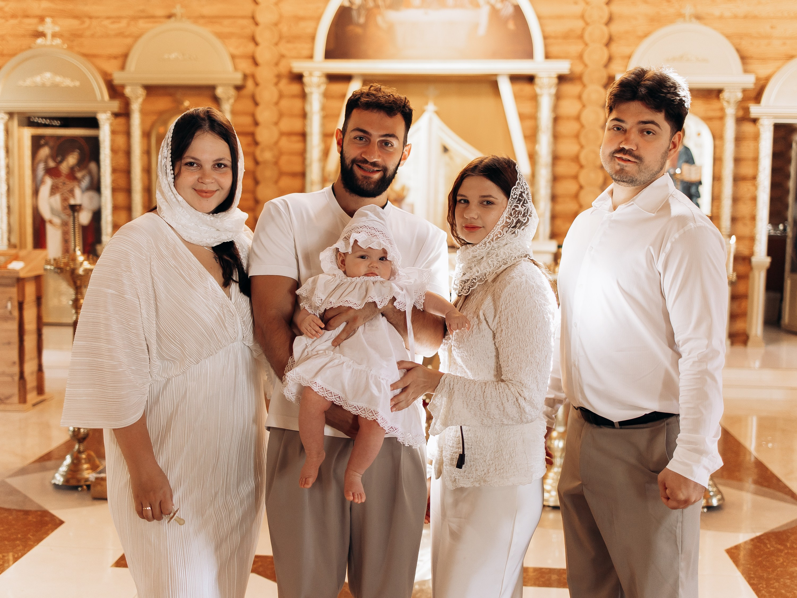 Таинство Крещения Татии. Семейный фотограф в Краснодаре Храмова Анна