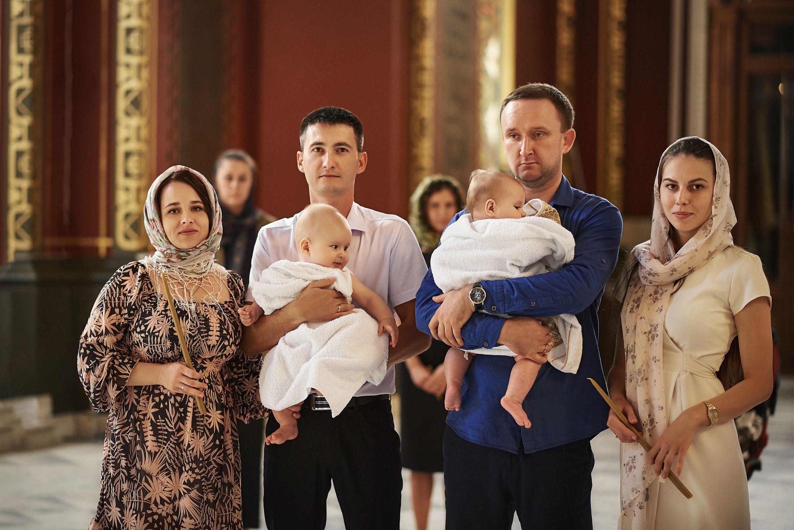 Двойное крещение в Новочеркасском соборе. Семейный фотограф в Ростове-на-Дону Татьяна Литвинова