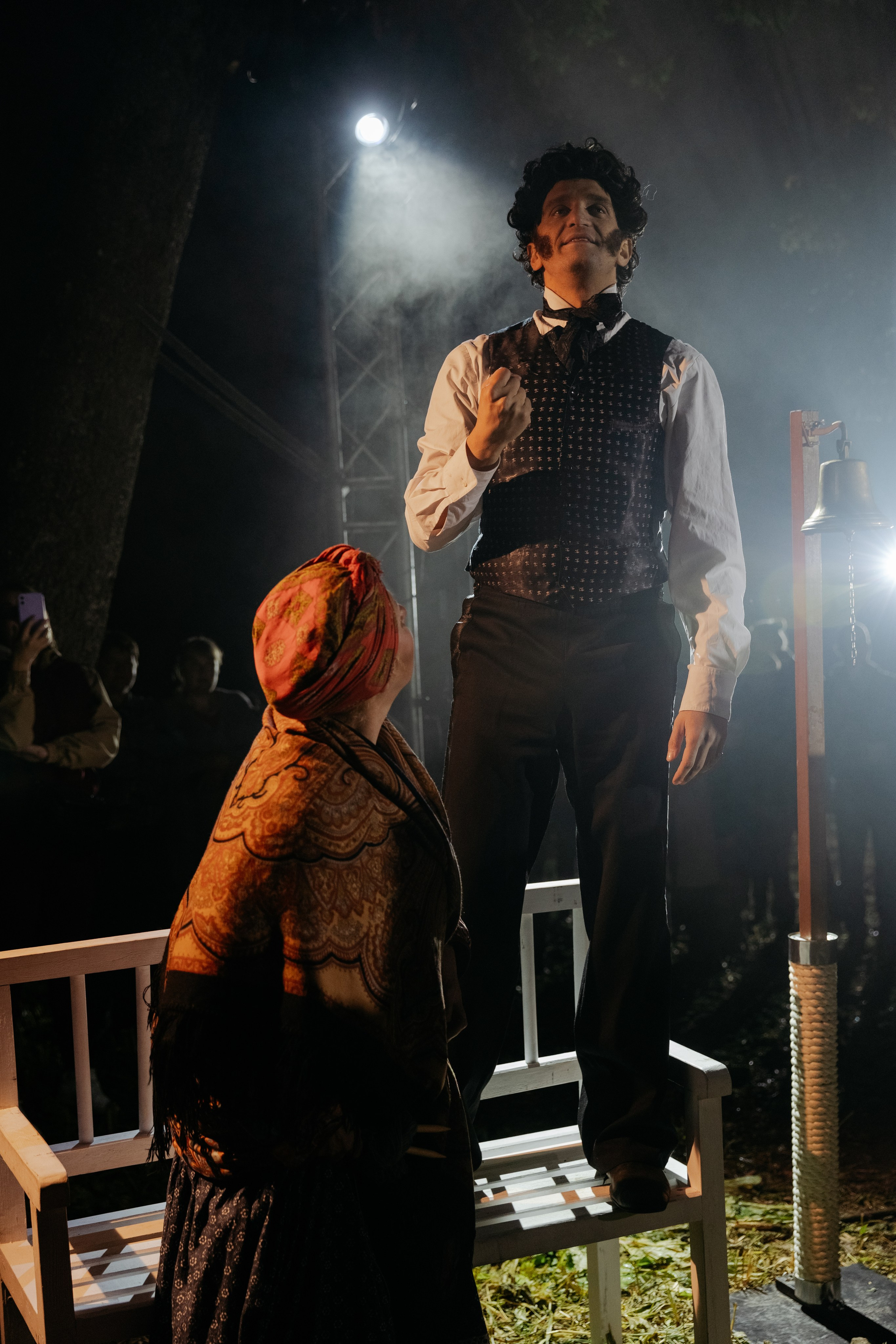 Иммерсивное шоу «Пушкин.Суйда» 2024. Свадебный и репортажный фотограф в Санкт-Петербурге