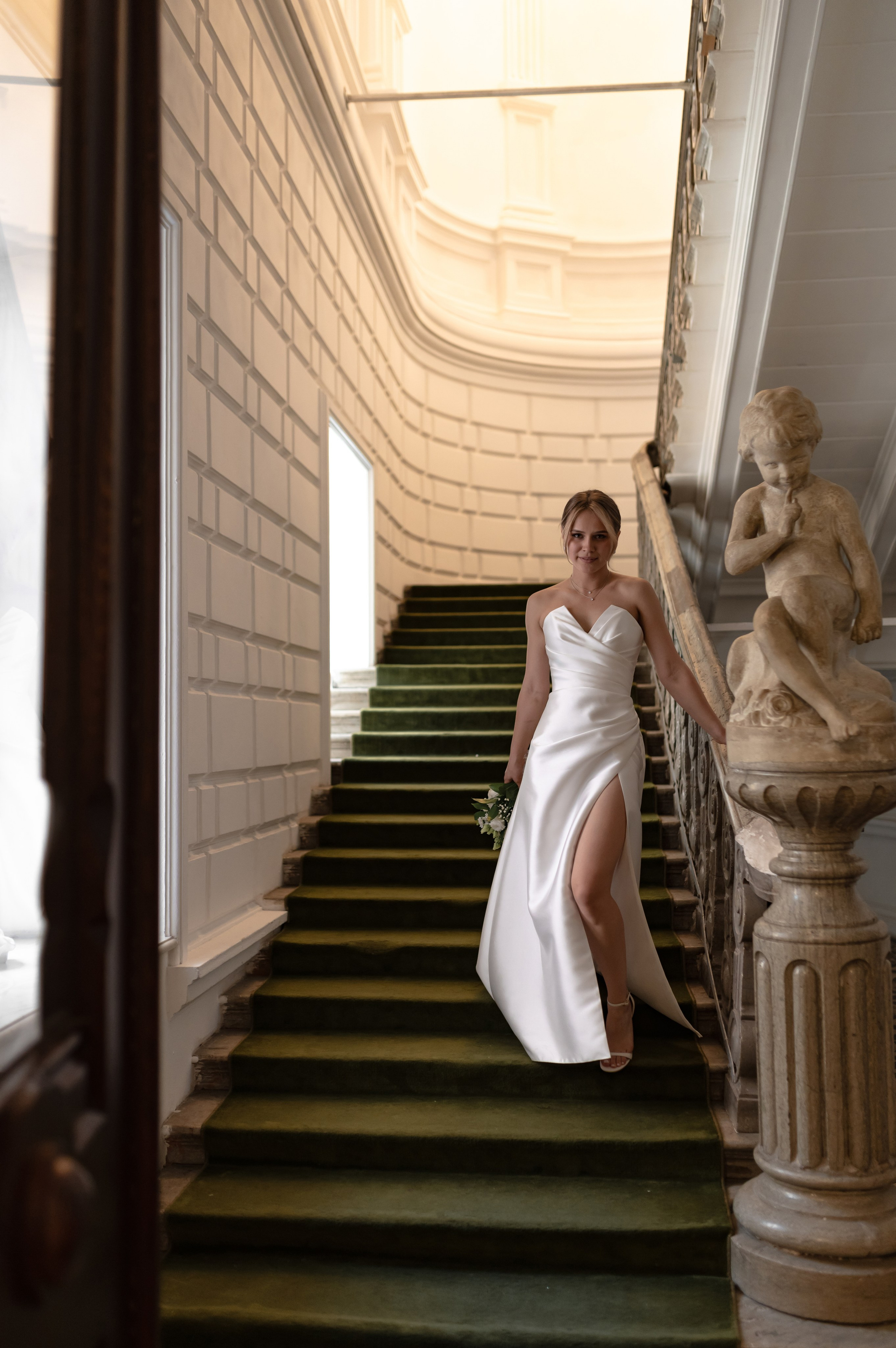 Полина и Егор. Особняк Спиридонова. Свадебный фотограф Москва и Санкт-Петербург. Анастасия Чудина