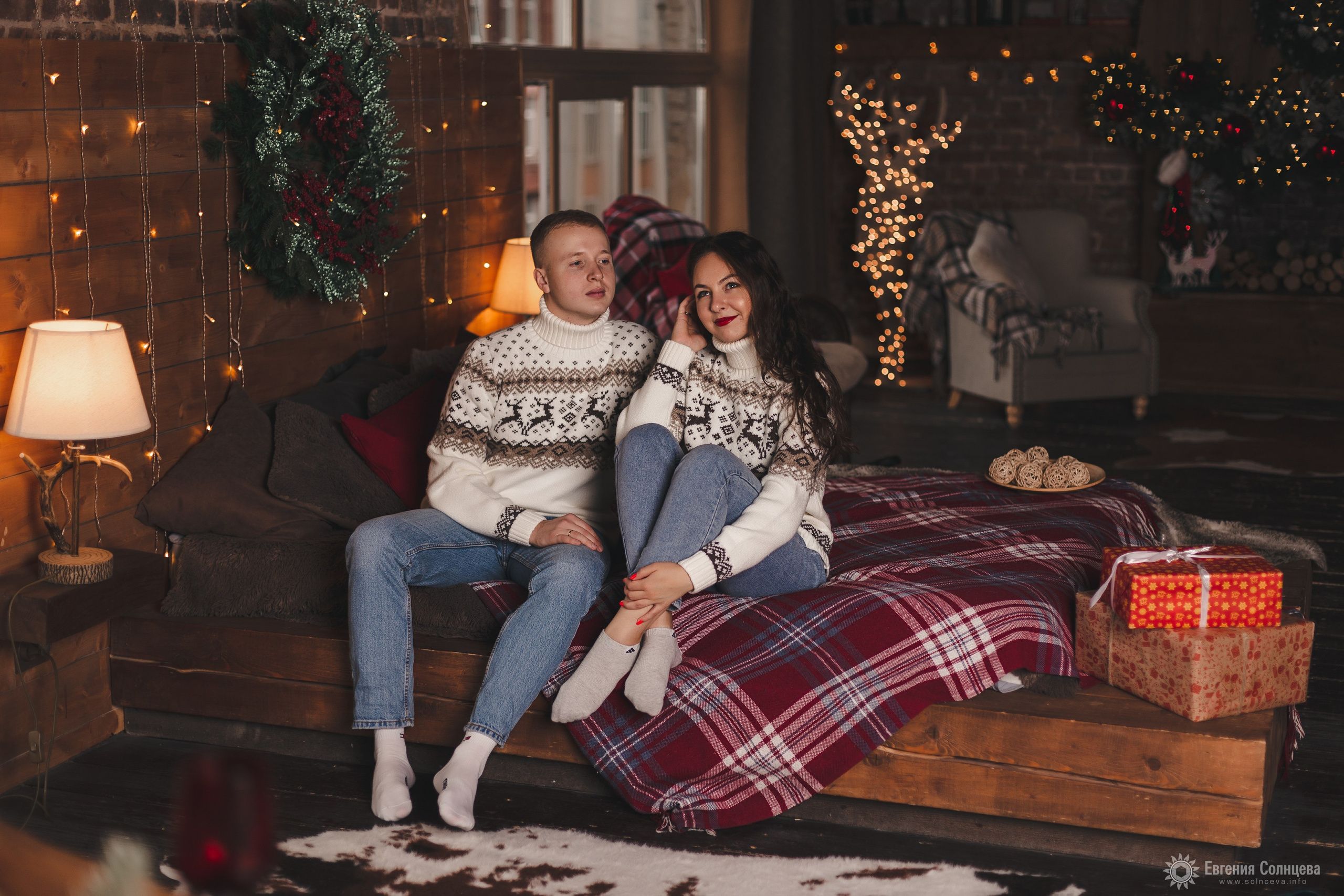 Виктория и Никита. Новогодняя история. Фотограф в Санкт-Петербурге, — Евгения Солнцева