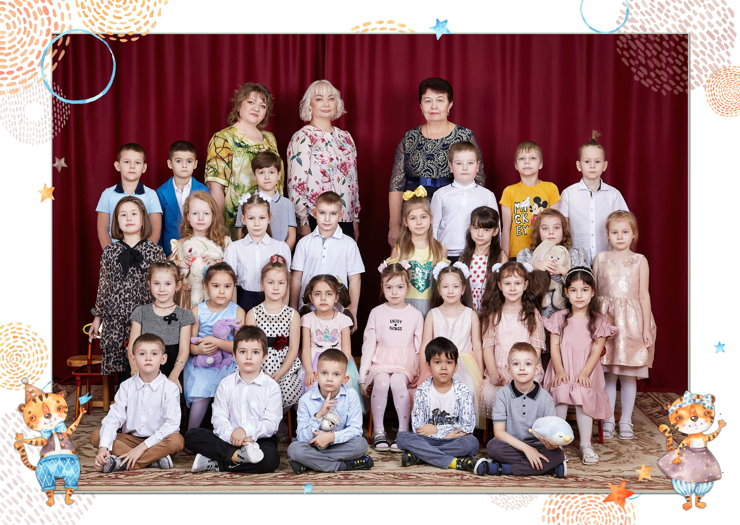 Выпускной фотоальбом для детского сада «Легкий» — «Миллион Портретов»