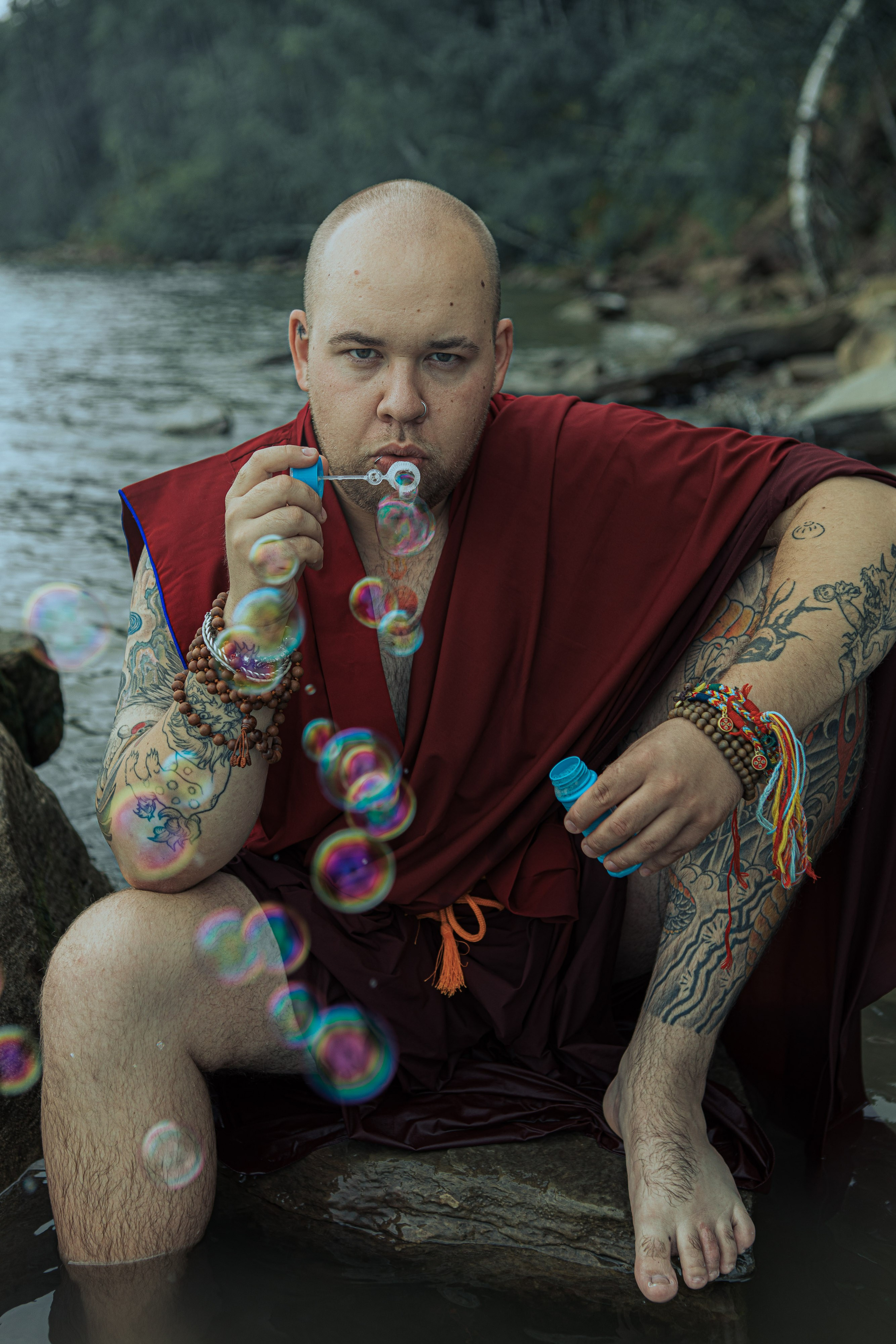 Мужская портретная фотосессия. Фотограф Москва арт- ню, портрет, fine art