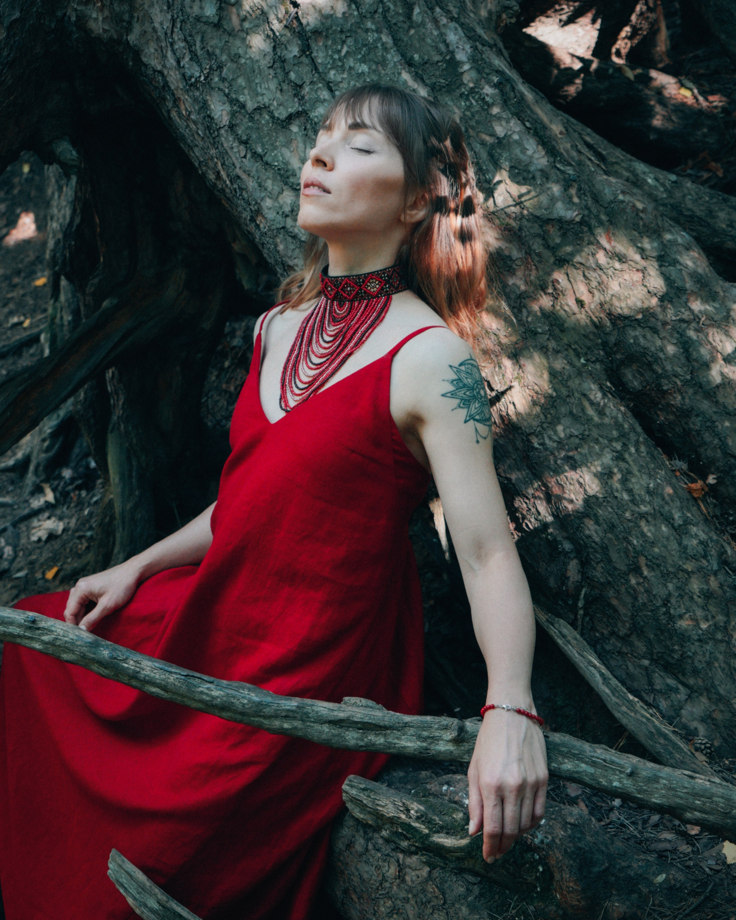 Фотосессия для Ольги и её новой коллекции платьев в Комарово. Светлана Гопанюк. Портретный фотограф. Санкт-Петербург. СПб