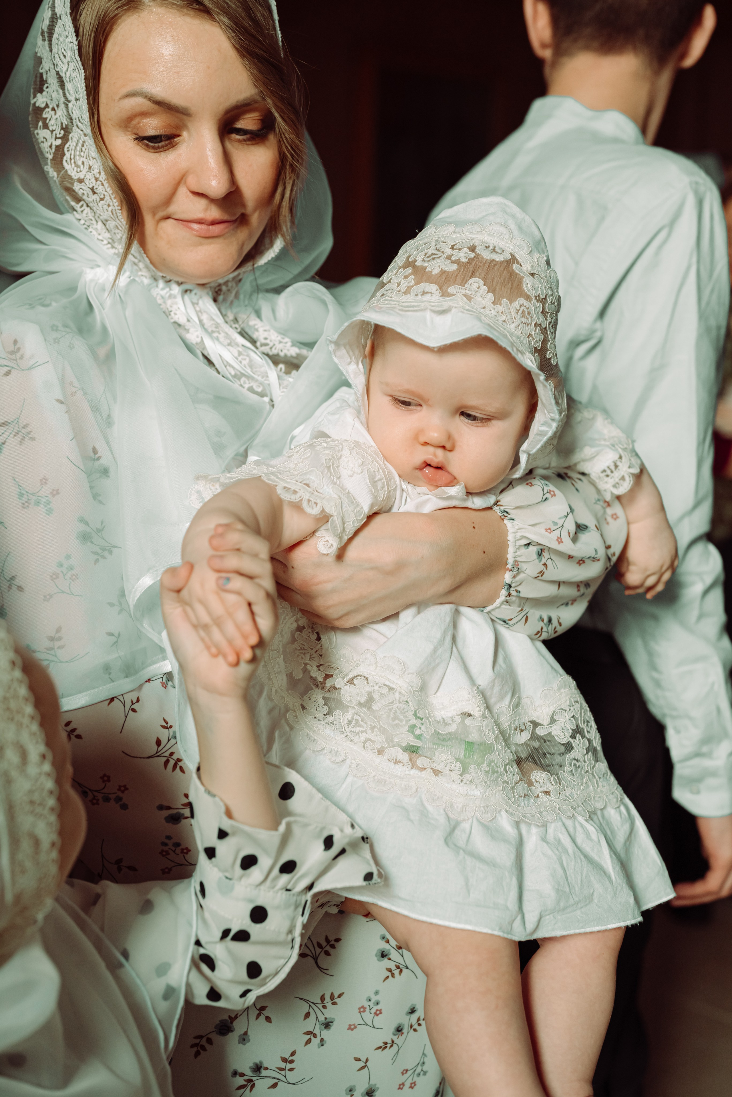 Крещение Амелии. Фотограф новорожденных в Норильске Виктория Шагалиева