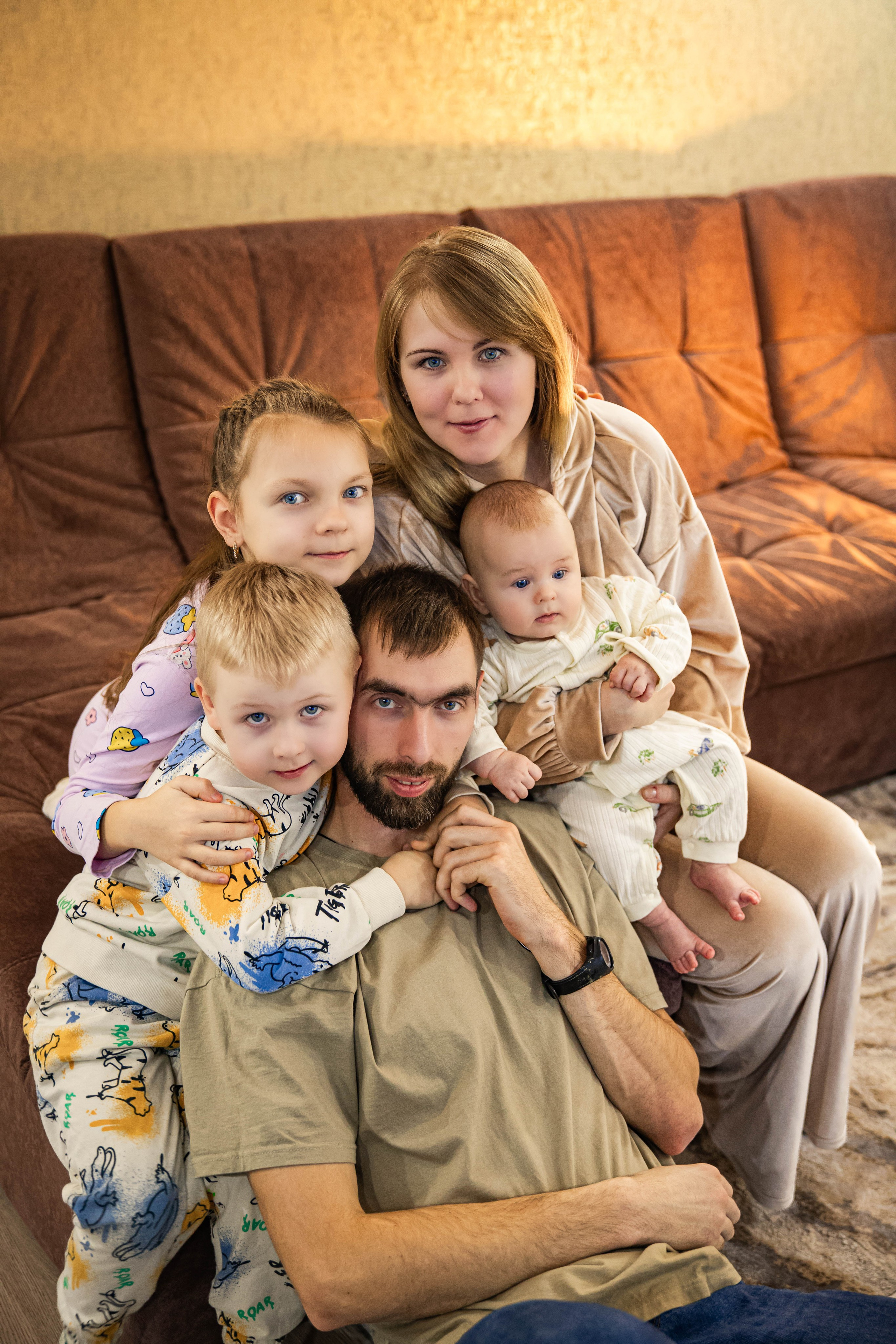 Семья. Фотограф Дарья Маташкова