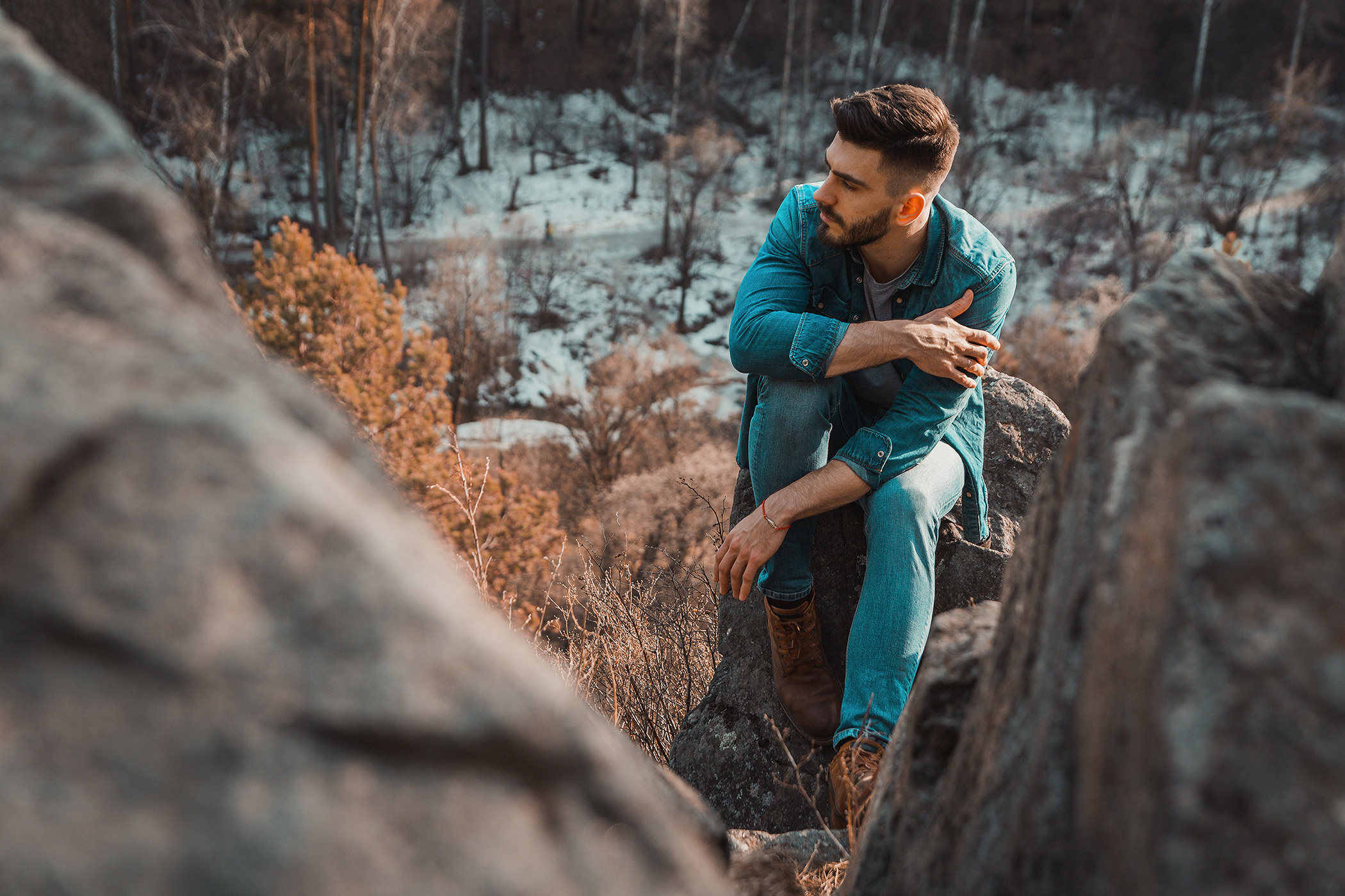 Мужской портрет фотосессия. Фотограф-контентмейкер в Красноярске Евгений Тункеев
