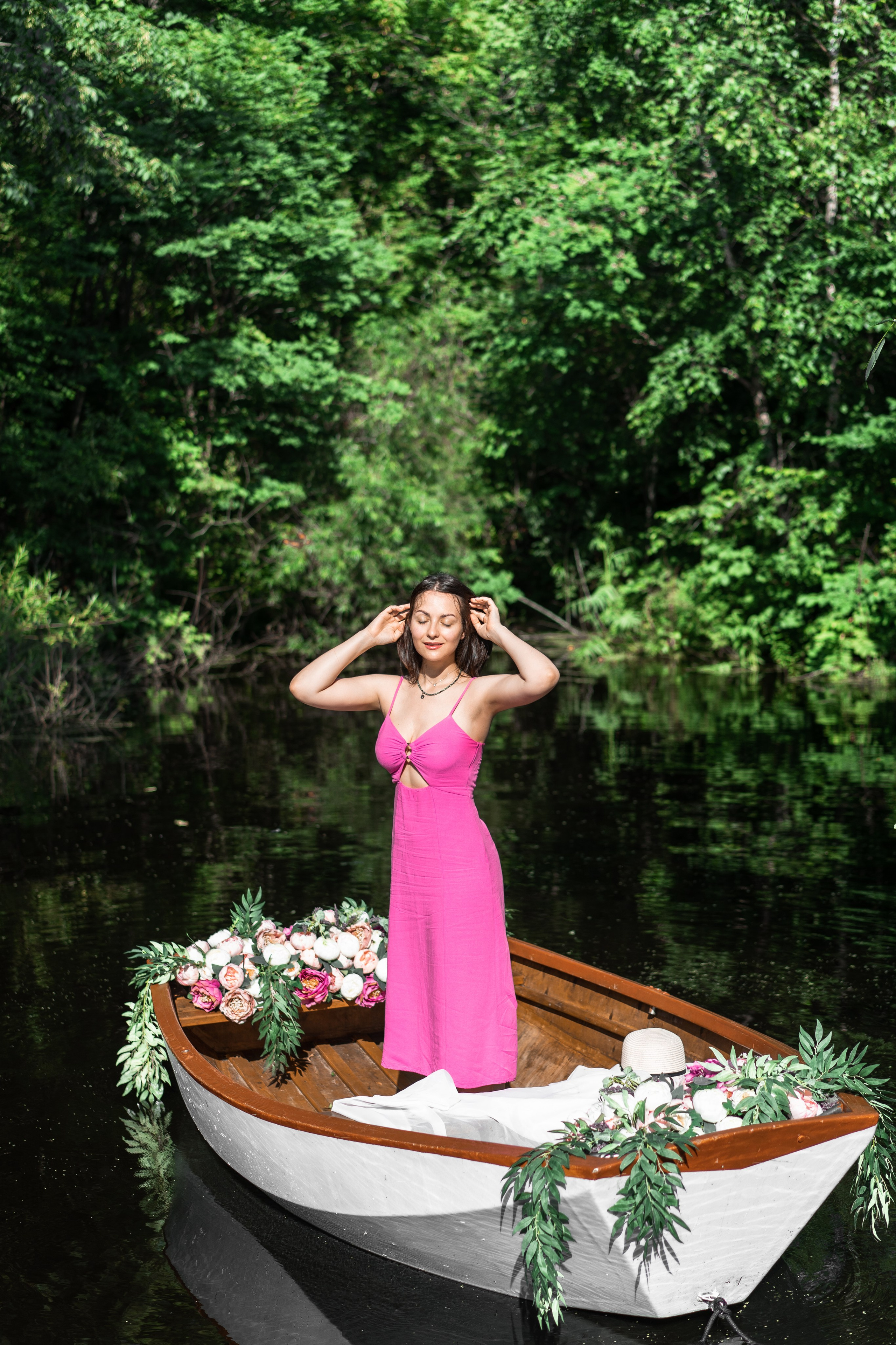 Лодка с цветами. Семейный и детский фотограф во Владивостоке Мария Гой