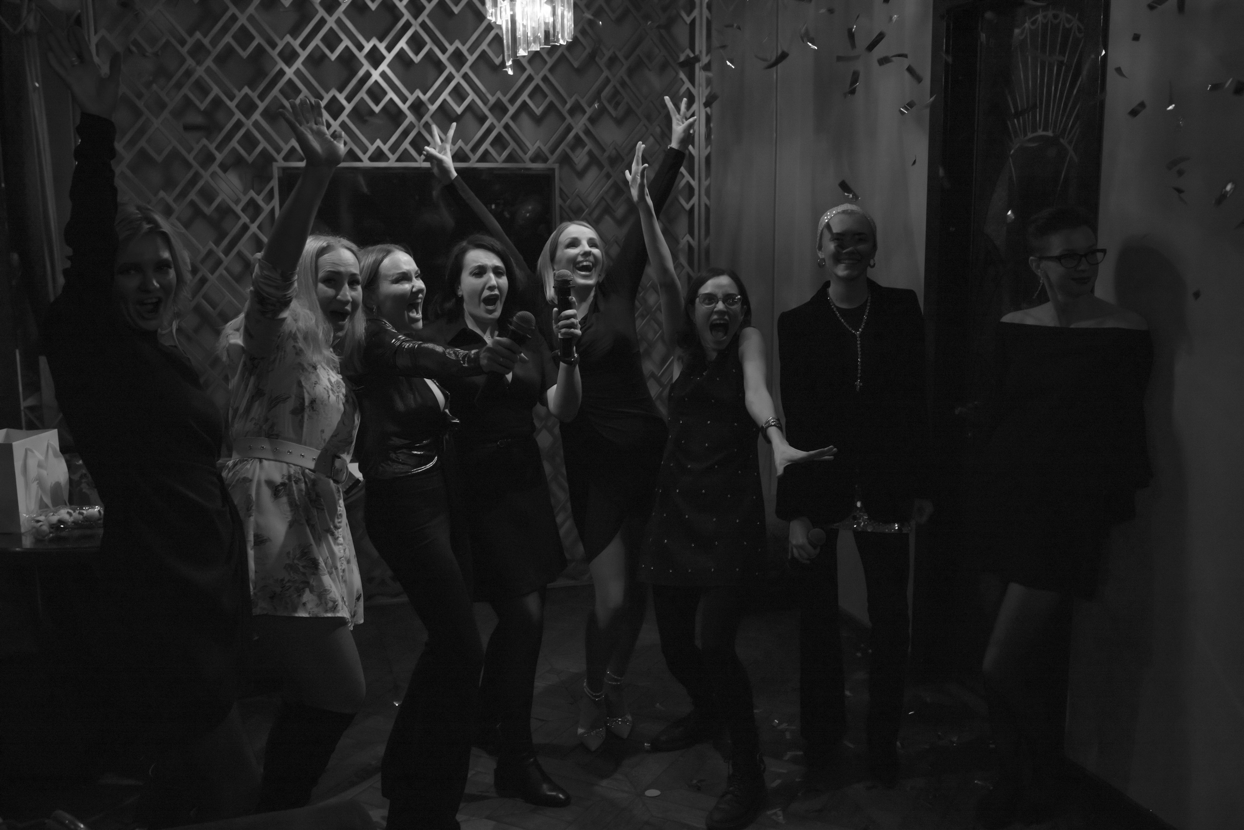 Юбилей в караоке. Семейный и детский фотограф в Москве Дорогова Екатерина