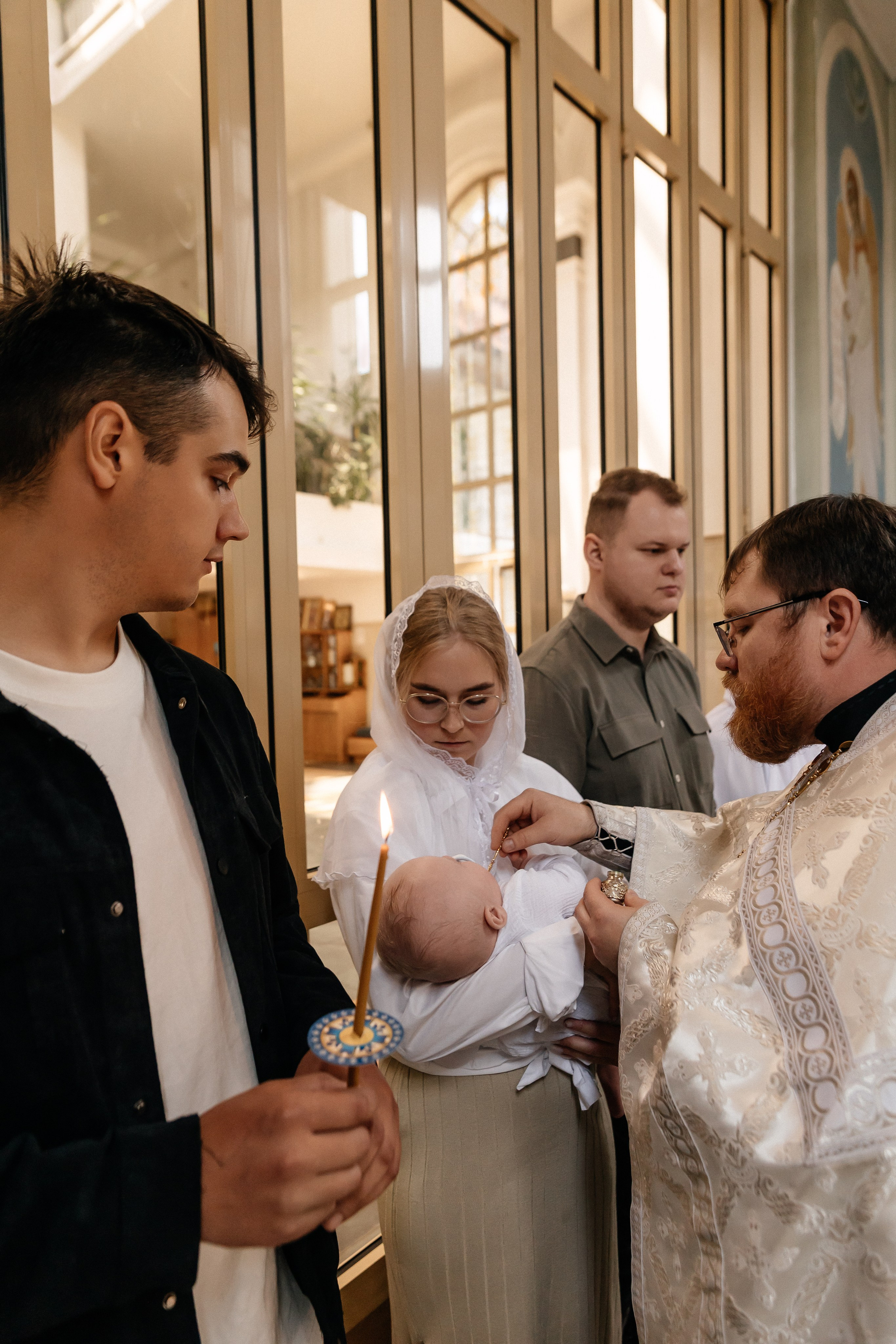 Крещение Леши. Семейный фотограф Минск Усова Ольга