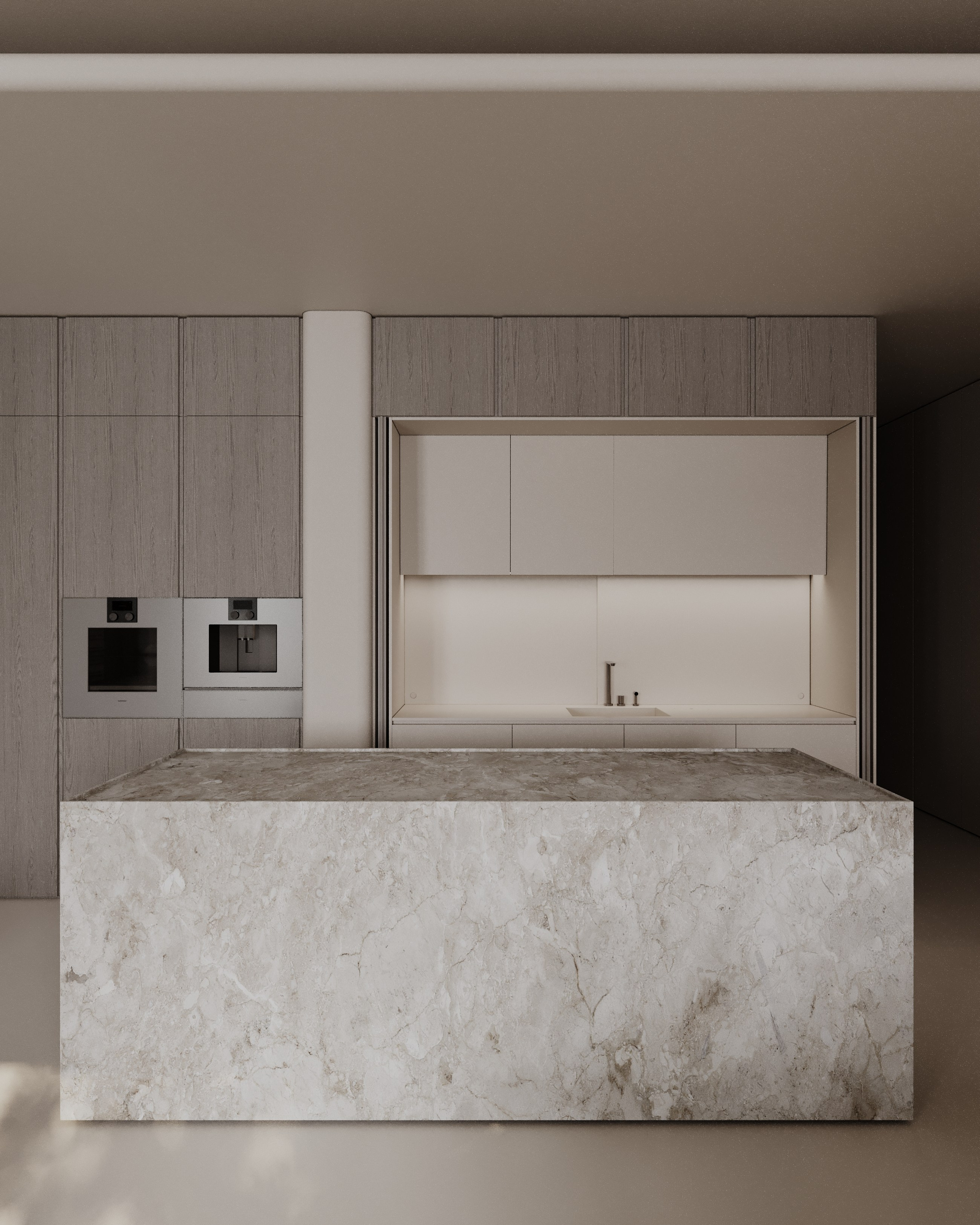 CHERRY /220 sq m /24'. Интерьерное ателье numéro а