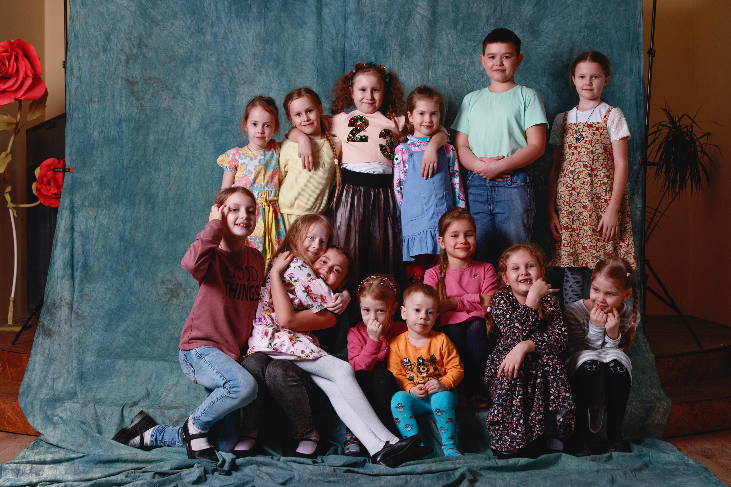 Ребята воскресной школы. Детский духовно-просветительский центр