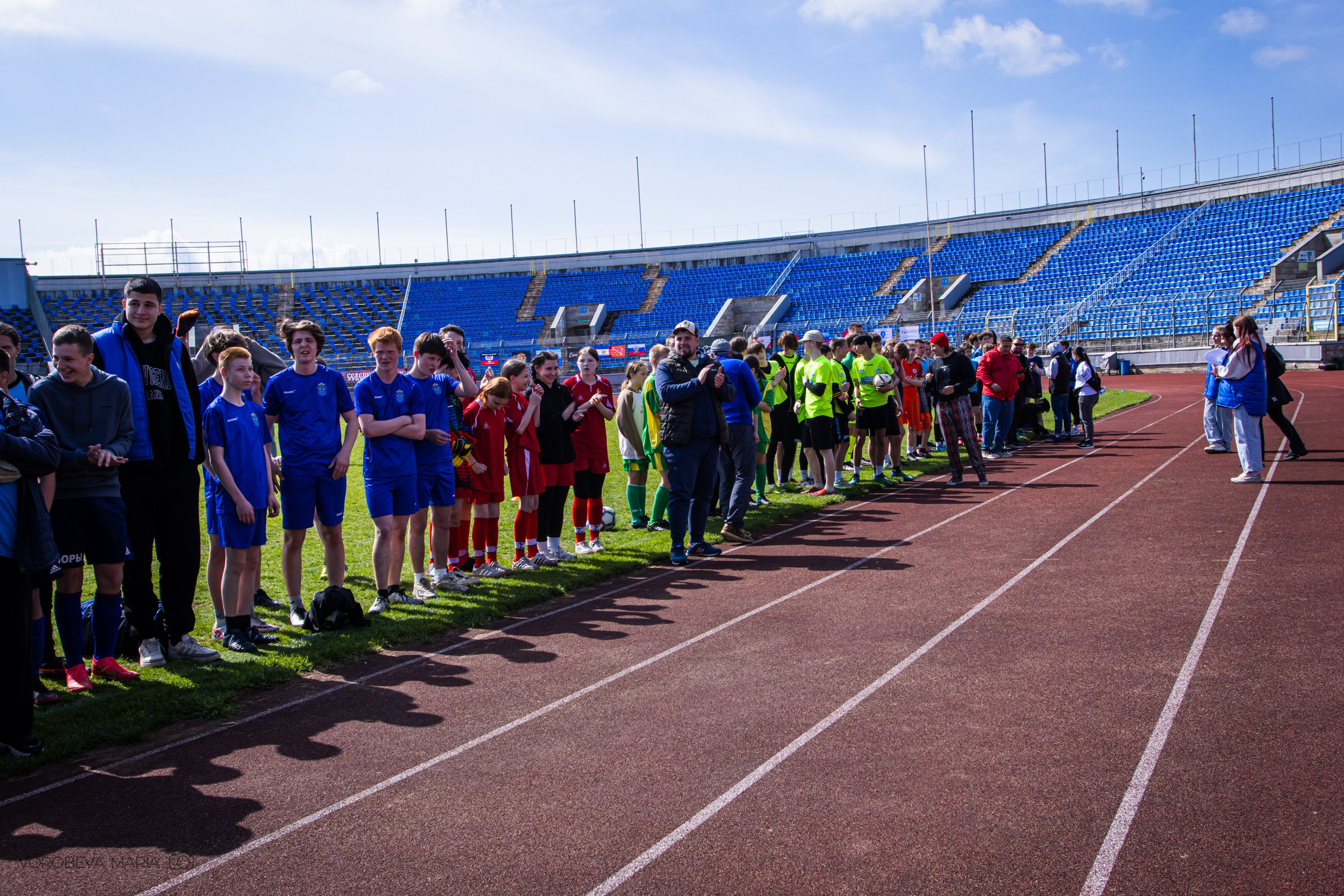 XI Ежегодный турнир по футболу «Юный Зенитовец». Фотограф ювелирных украшений в Санкт-Петербурге Воробьева Мария