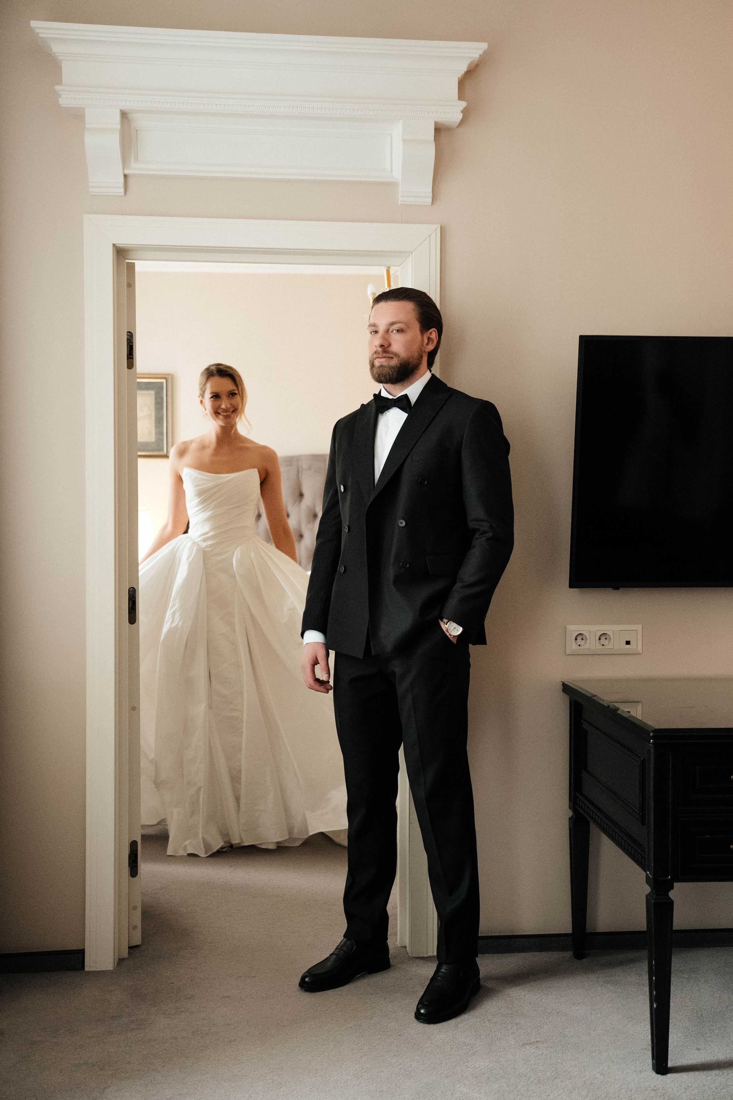 Алексей и Анастасия, творческая съемка в отеле Амбассадор. Свадебный фотограф Москва Александра Аверкова