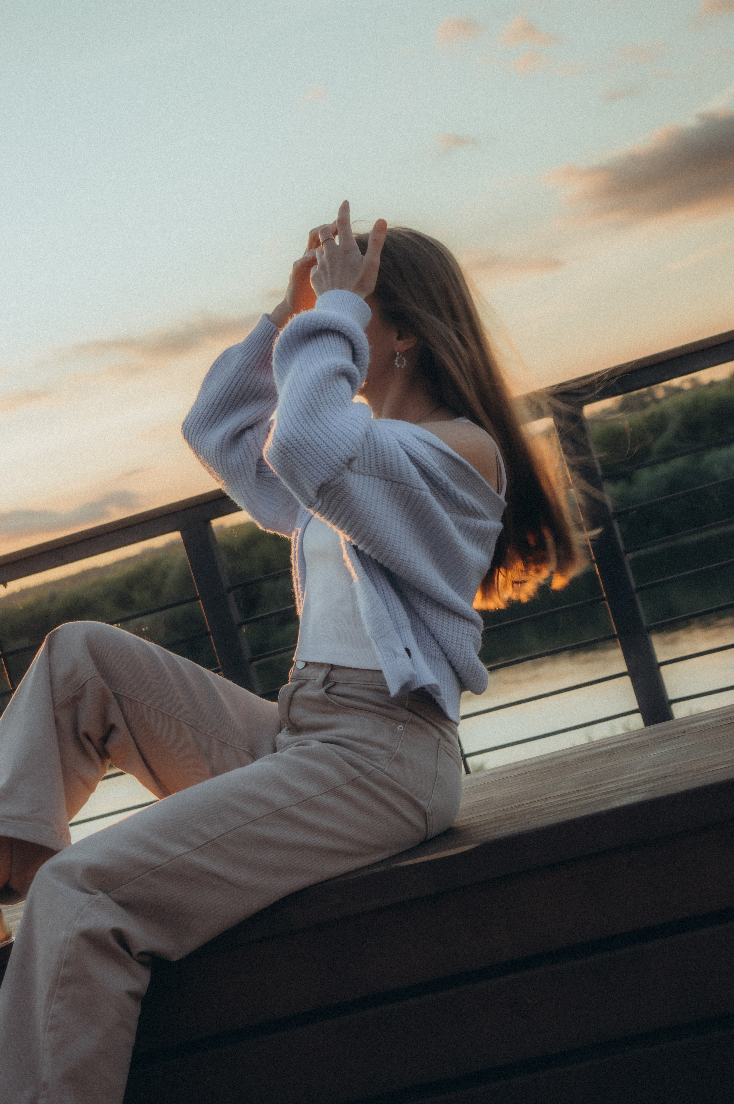 Катя. Индивидуальная фотосессия на набережной. Юлия Левада Семейный и женский фотограф