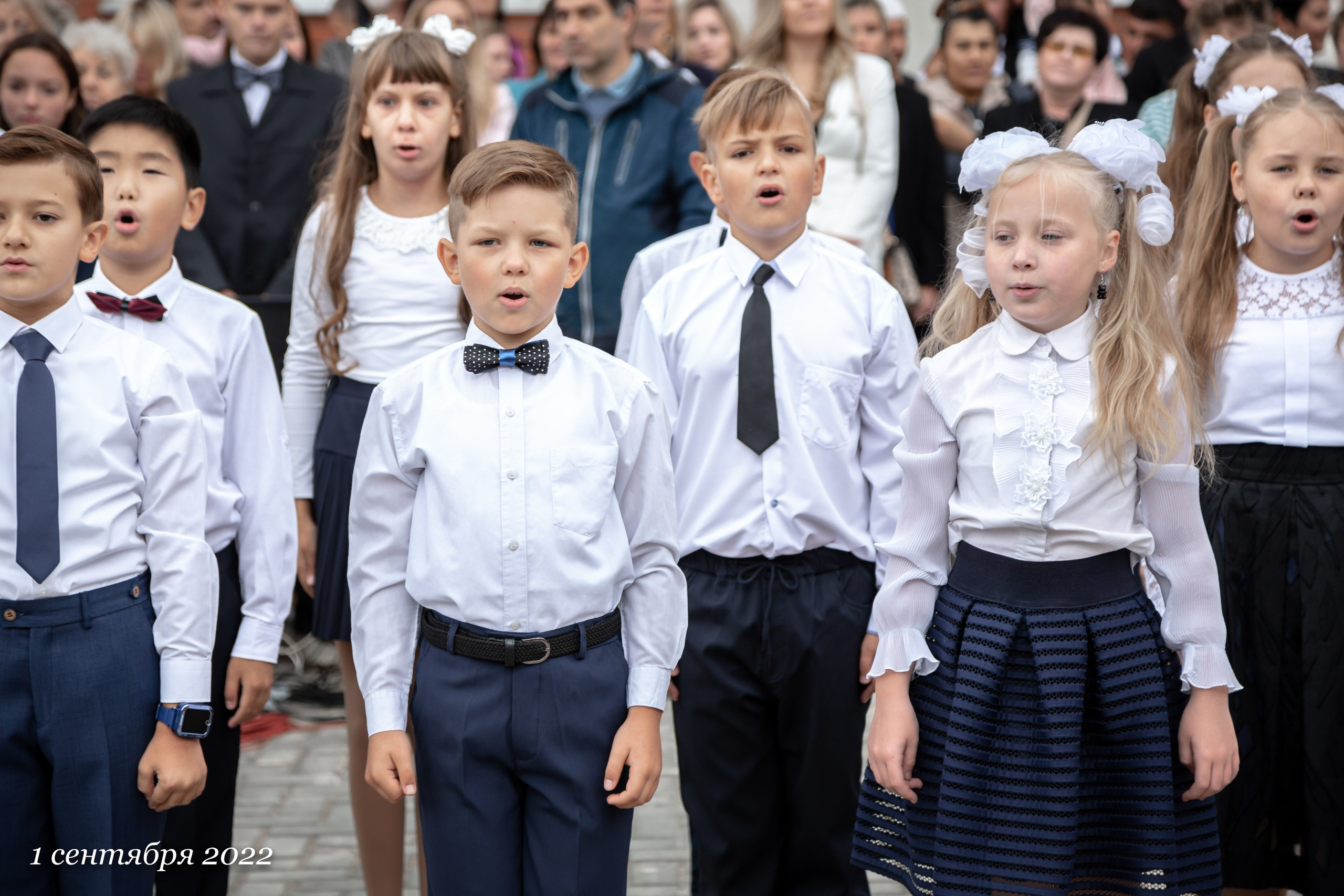 Репортаж в школе на 1 сентября. GagarinProArt