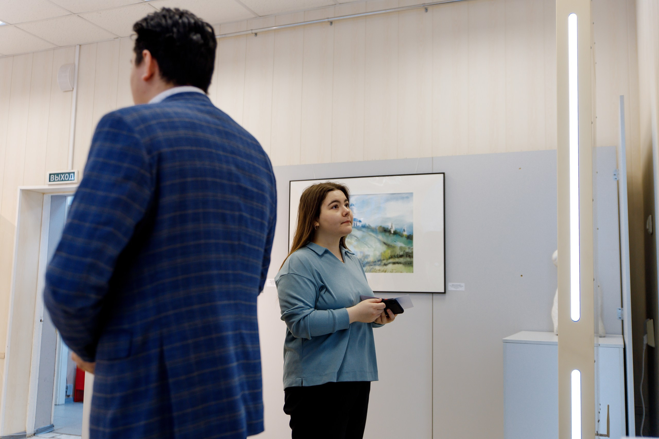 Первая персональная выставка. Главная