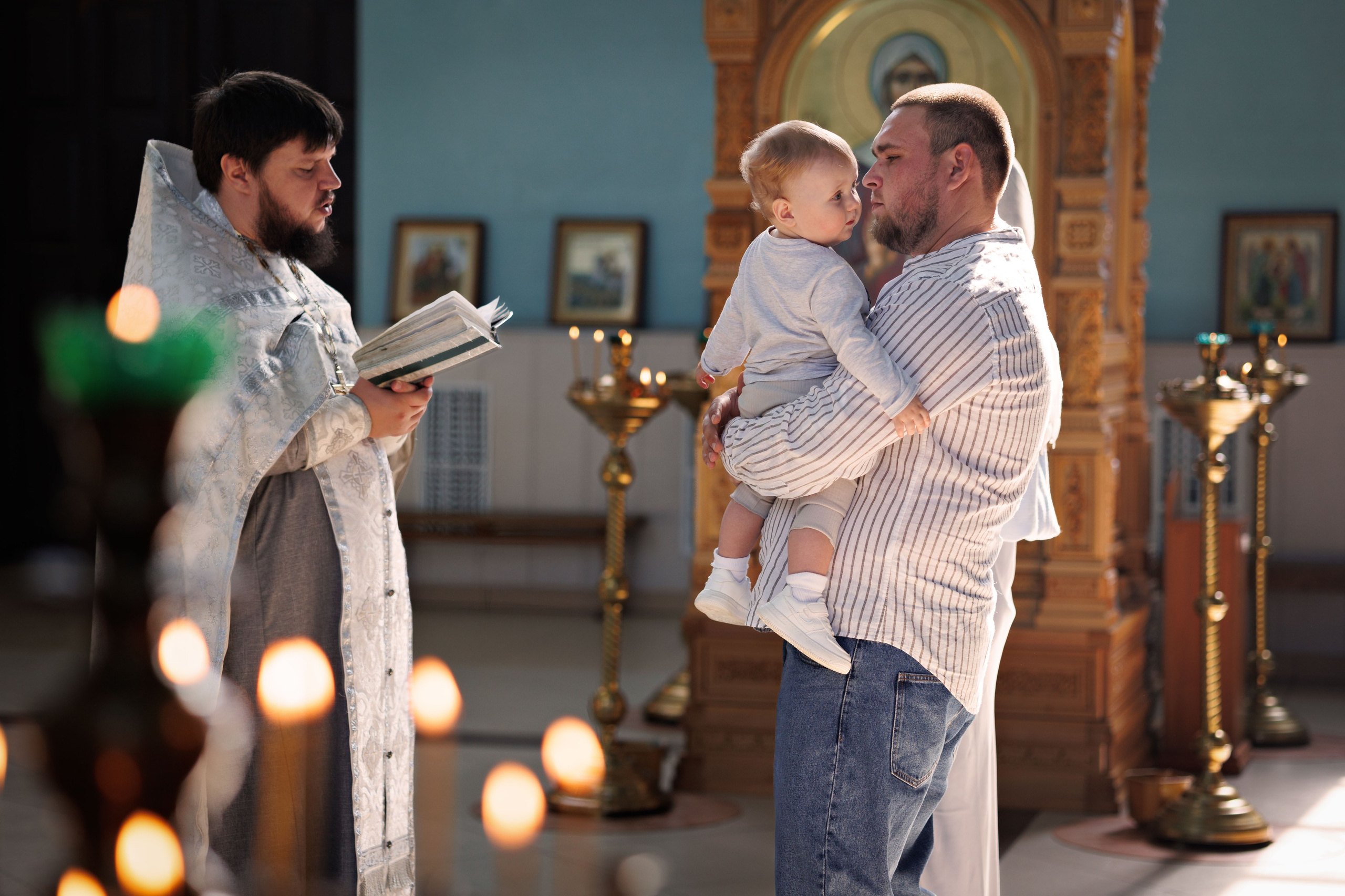 Таинство Крещения. Фотограф Мария Радченко в г. Горячий Ключ