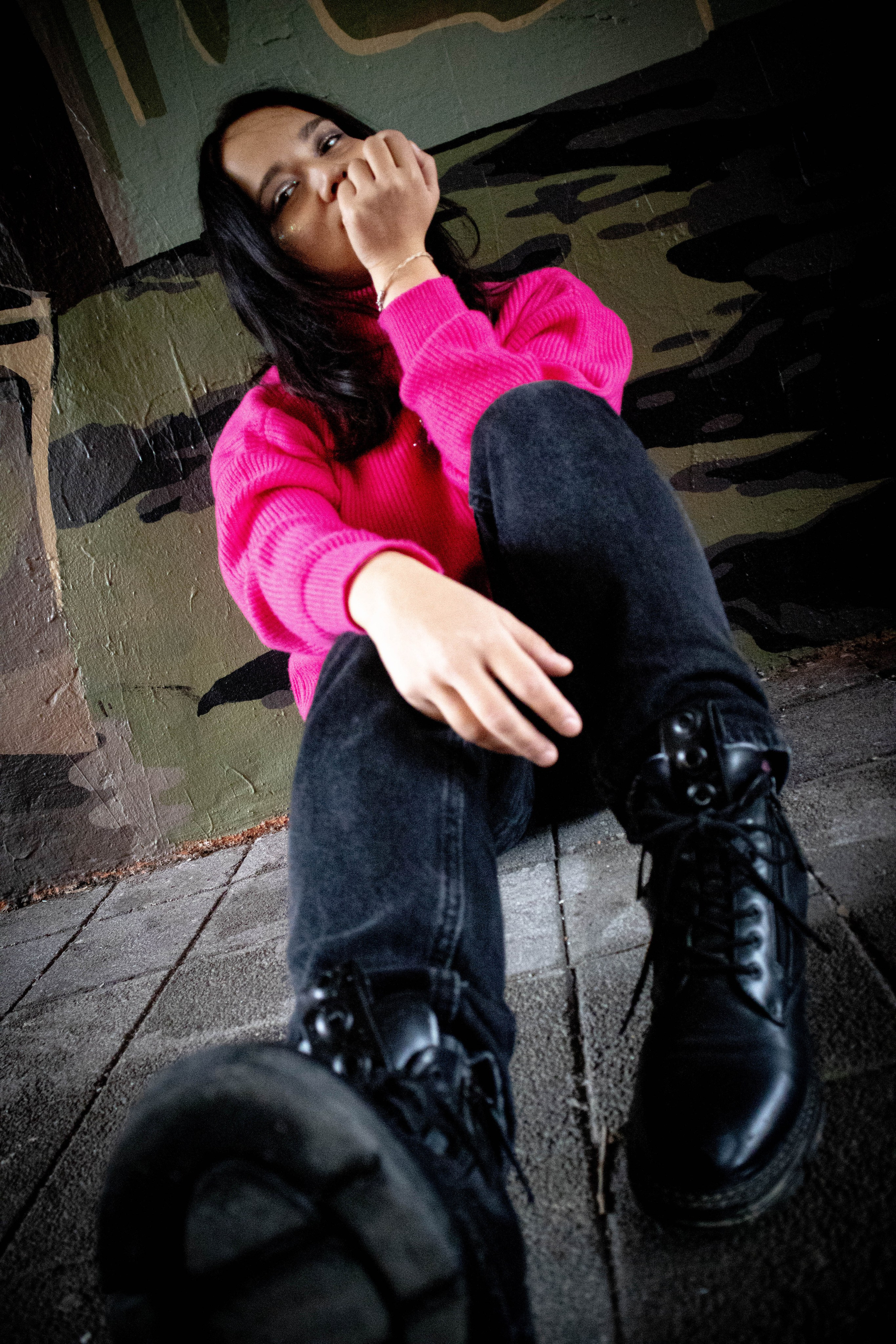 «Городская грация: осенний вальс». Уличный фотограф Города N