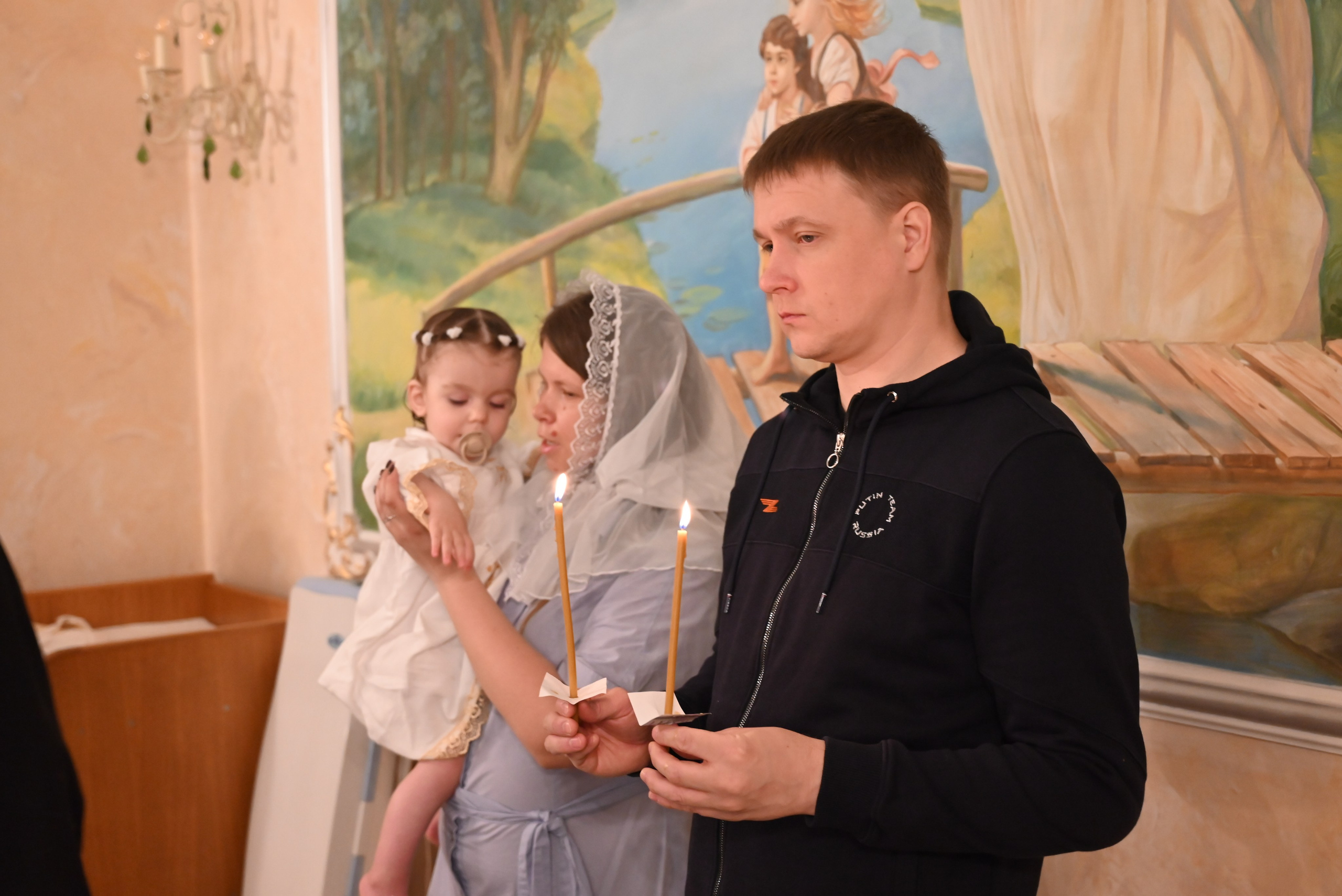 Крещение 7 мая. Семейный и детский фотограф Москва