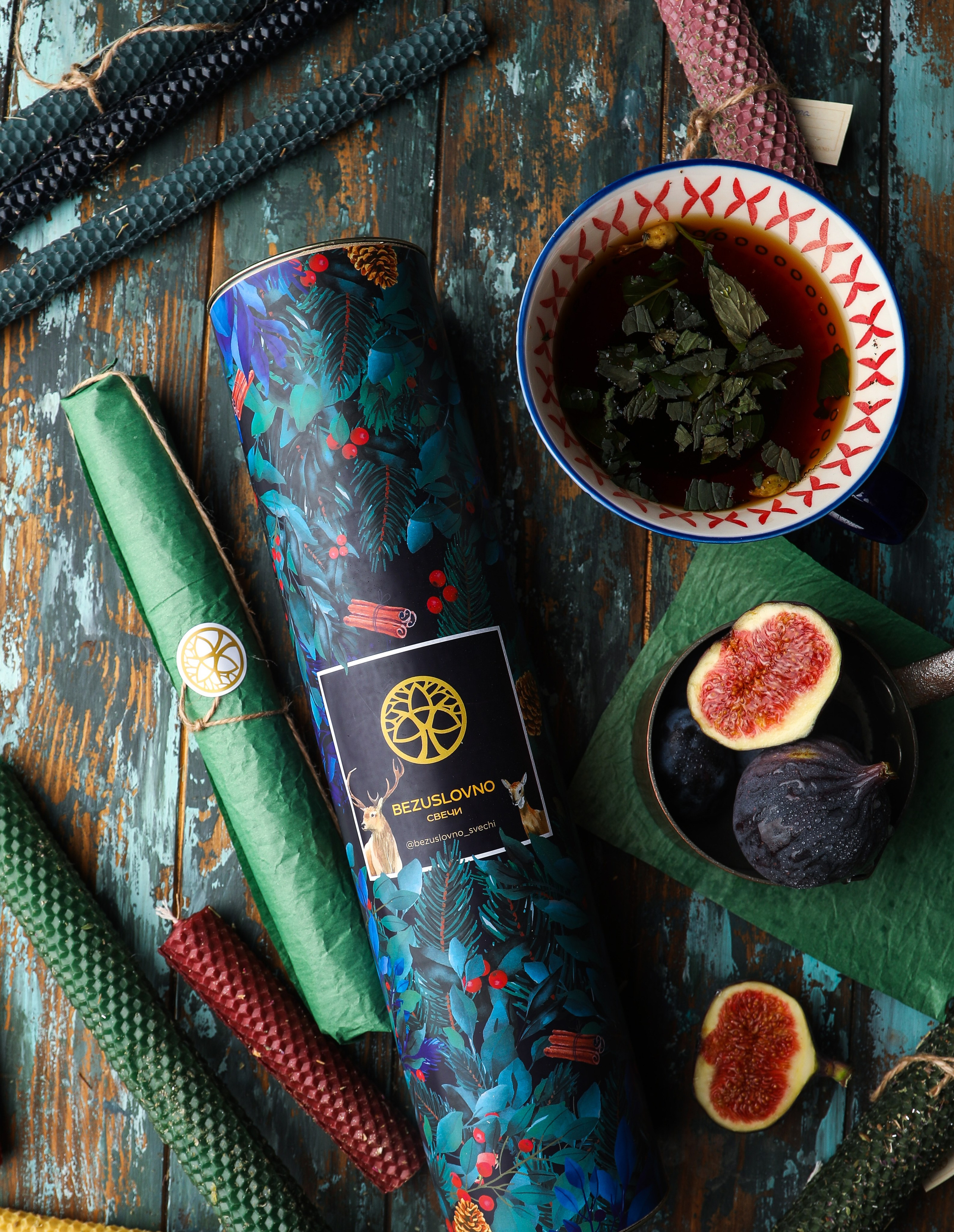 Свечи из вощины для практик