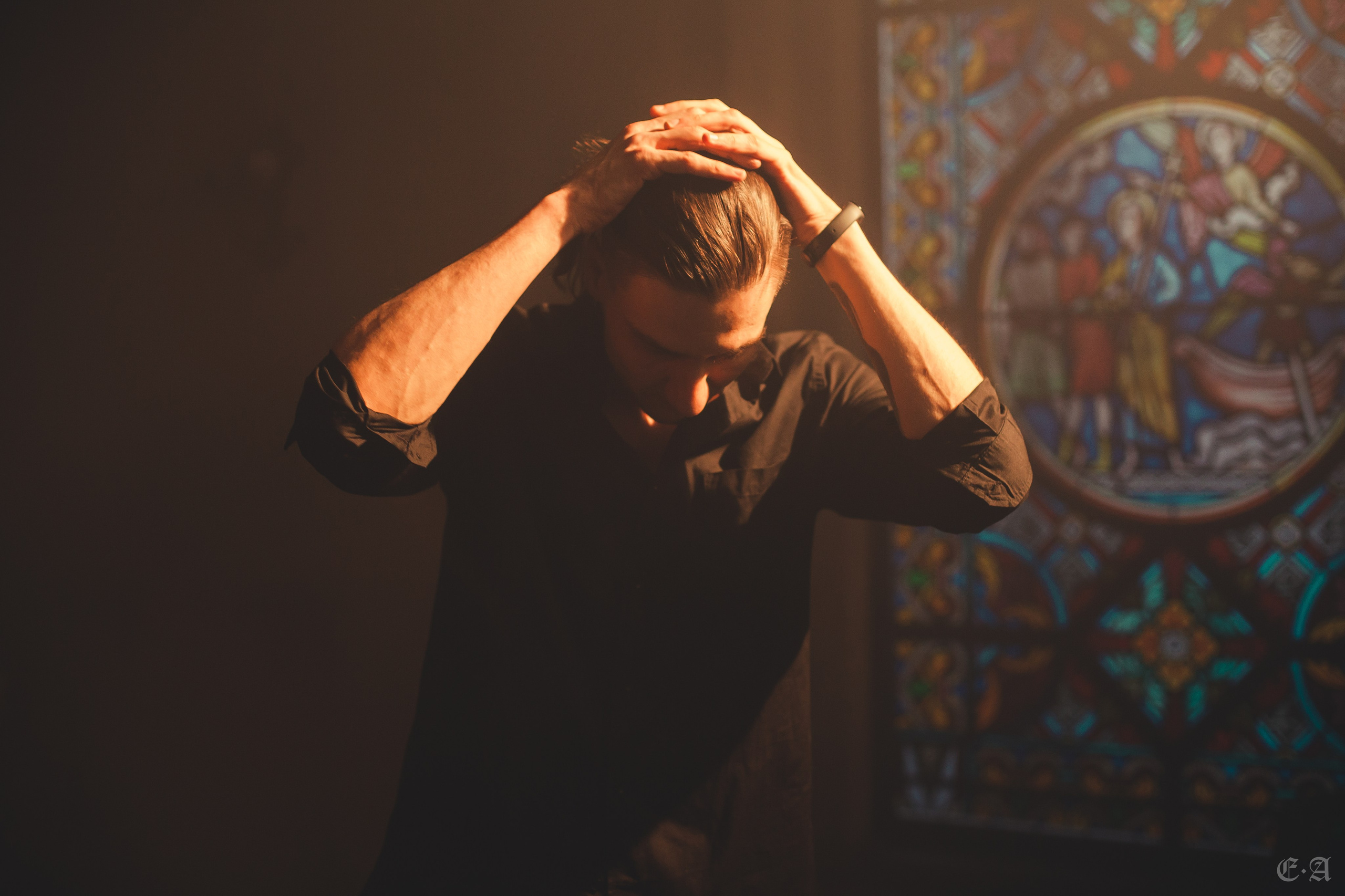 Съемки клипа «Клок тумана». Фотограф Ellairen