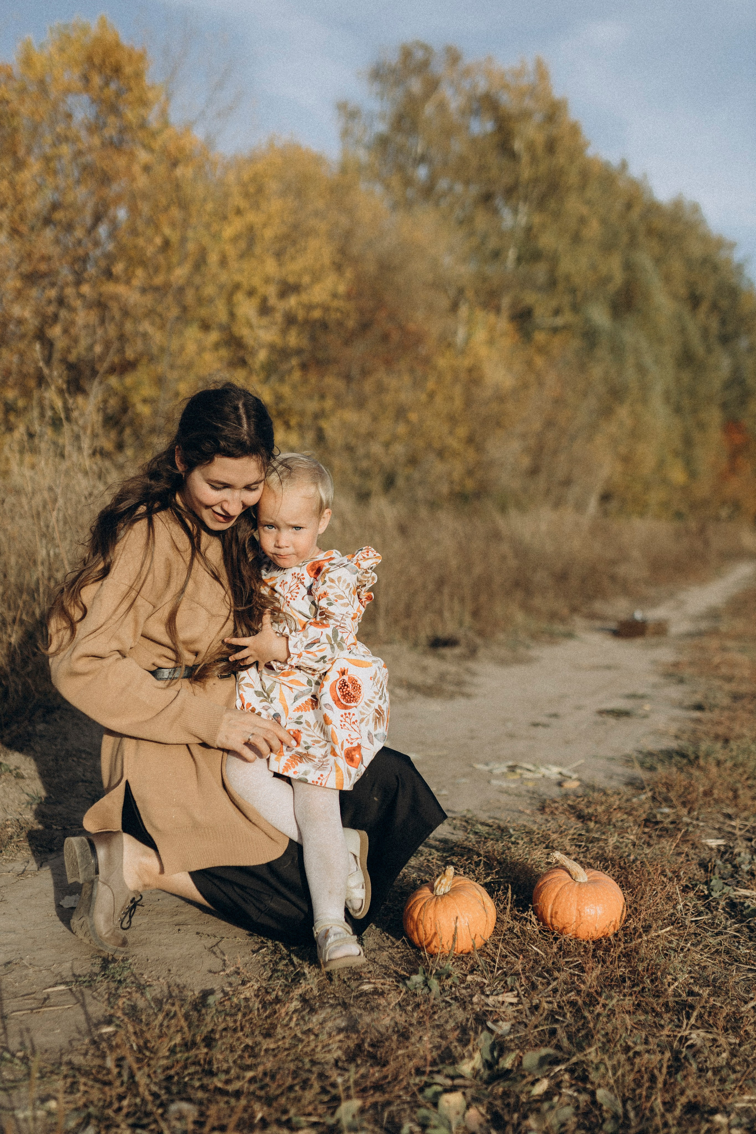 Осенняя прогулка для мамы и детей. Семейный и детский фотограф в Рязани Васюгова Мария