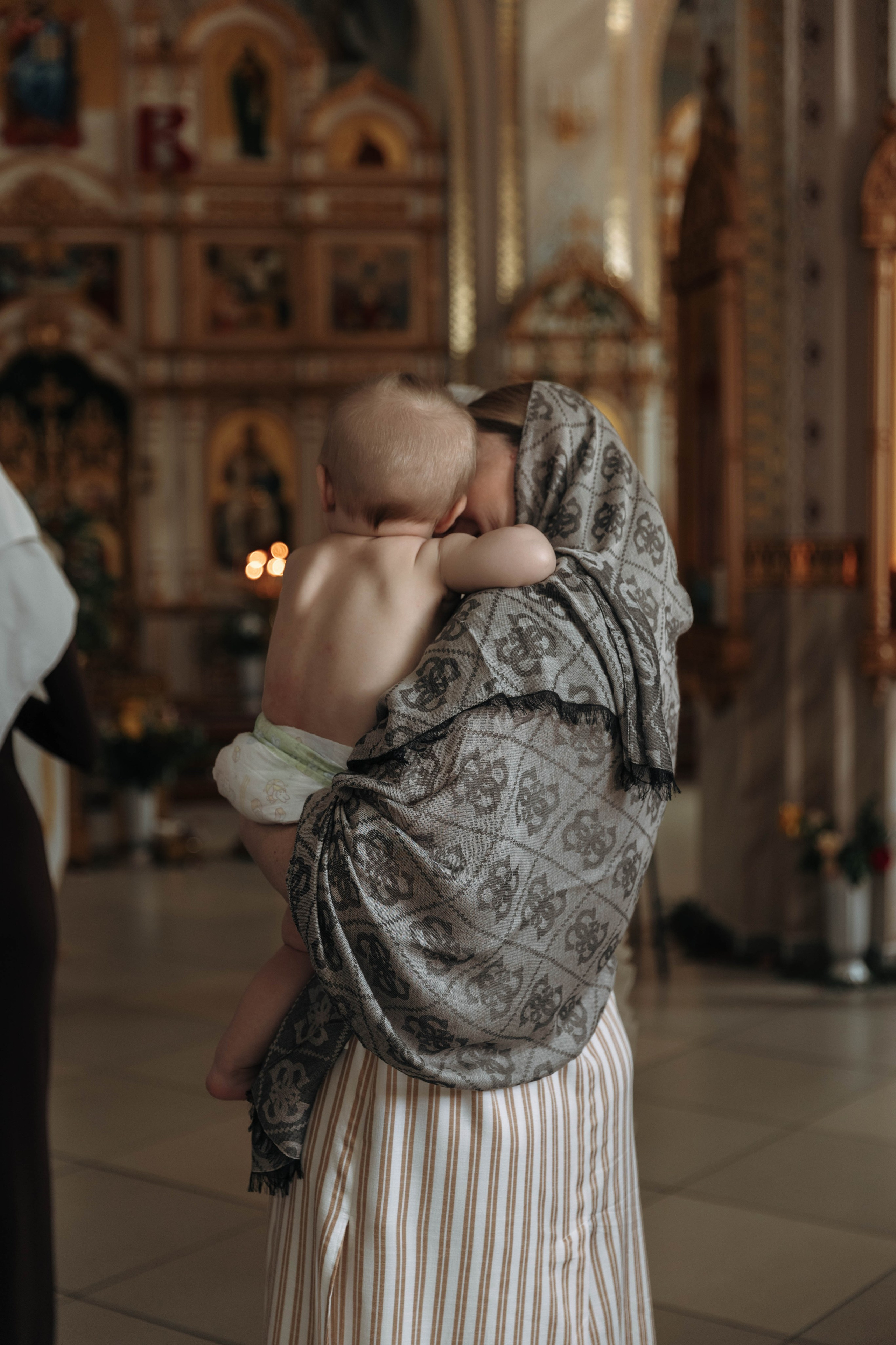 Таинство Крещения Льва. Фотограф Сальск Катерина