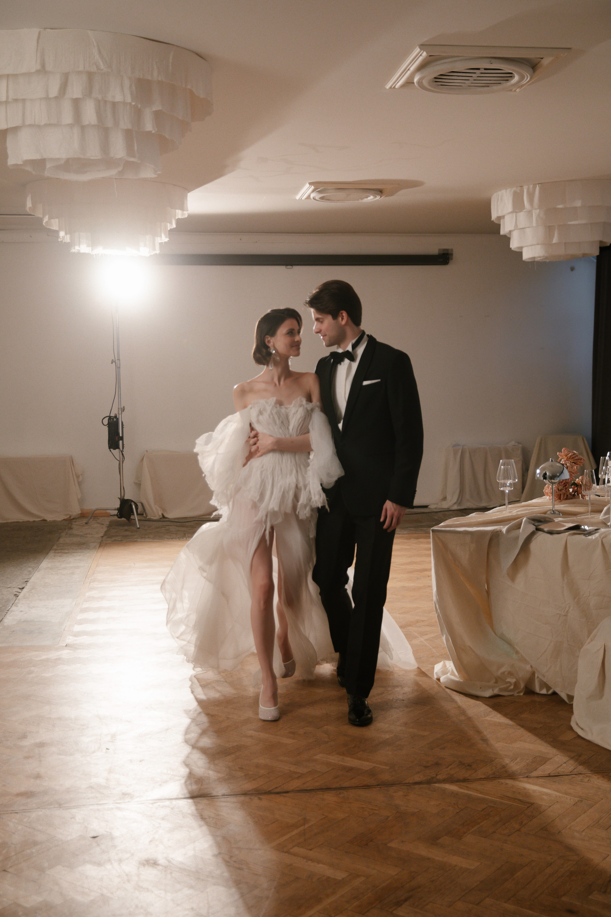 Фотосессия на банкетной площадке. Свадебный и семейный фотограф Анастасия Романова в Москве и Московской области