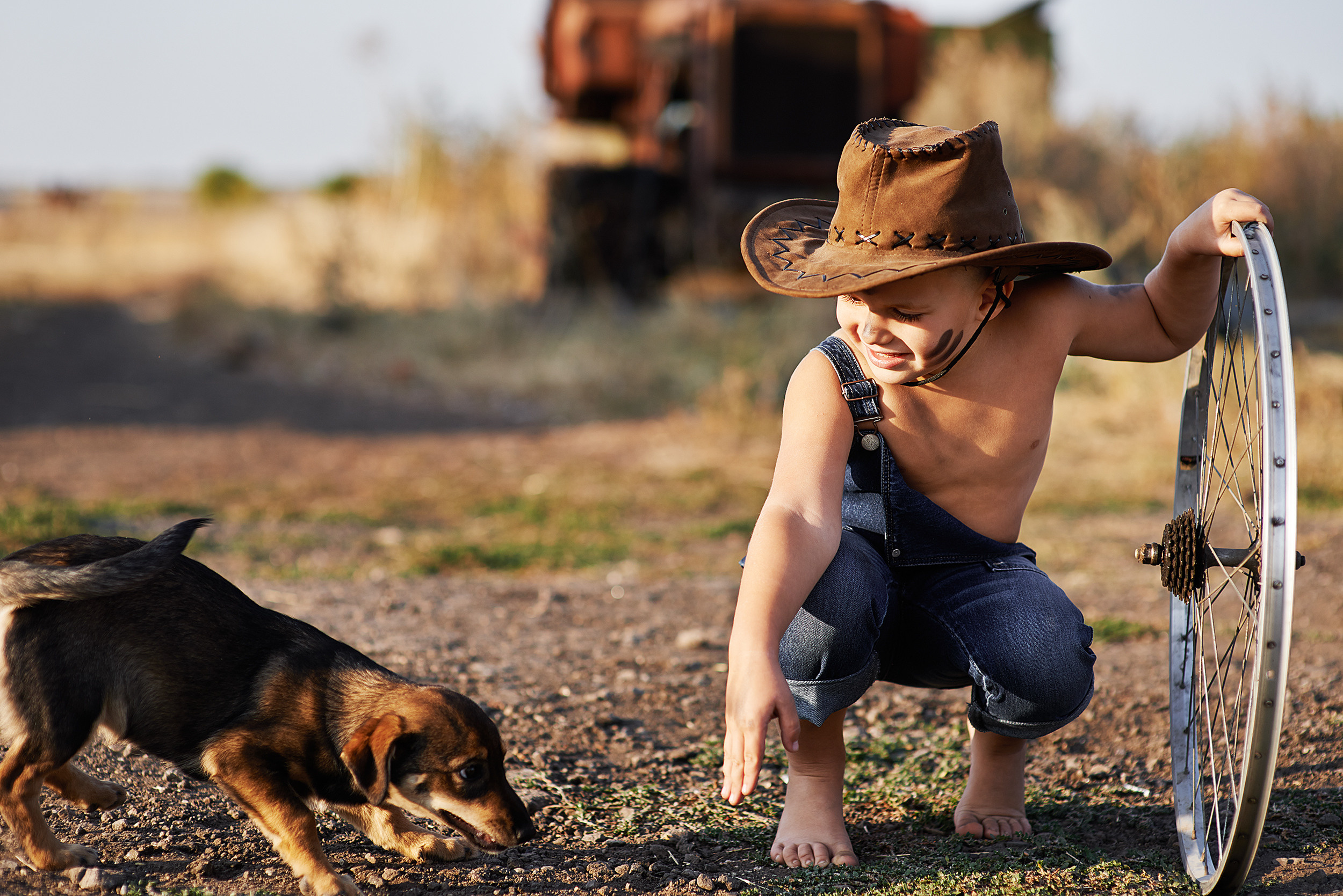 Маленький фермер. Фотограф в Луганске Лариса Аксёнова