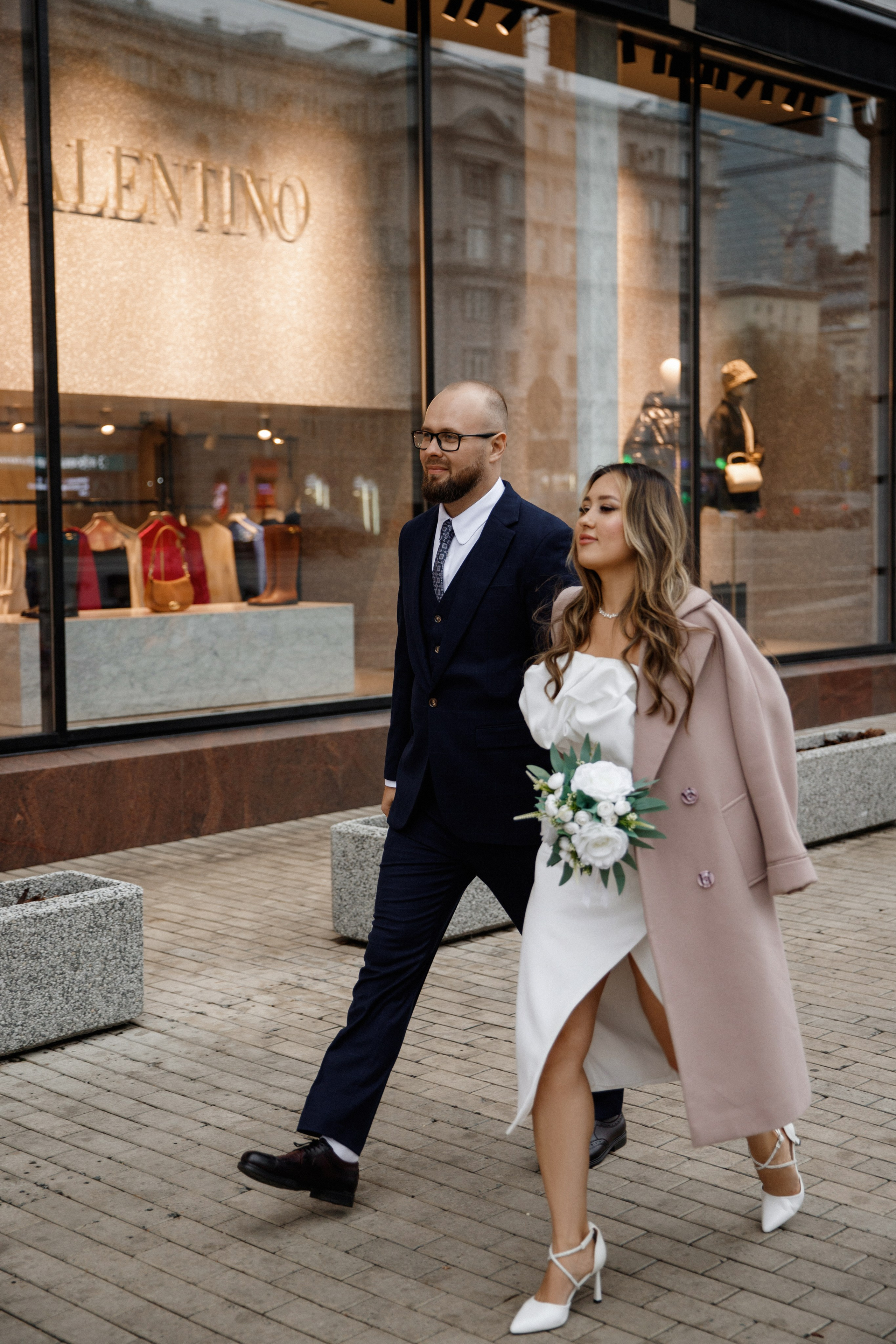 Свадебная регистрация в Кутузовском ЗАГС. Фотограф Александра Сыщенко