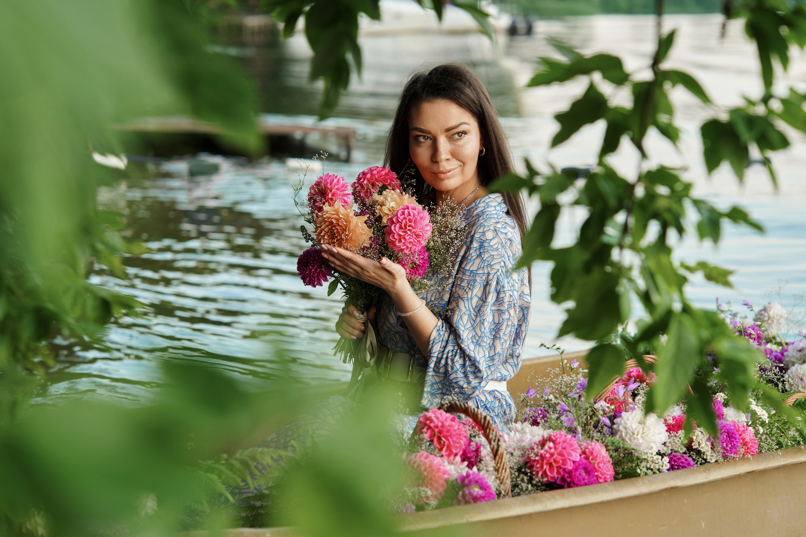 Фотопроект в лодке. Фотограф в Воронеже Тазаева Светлана