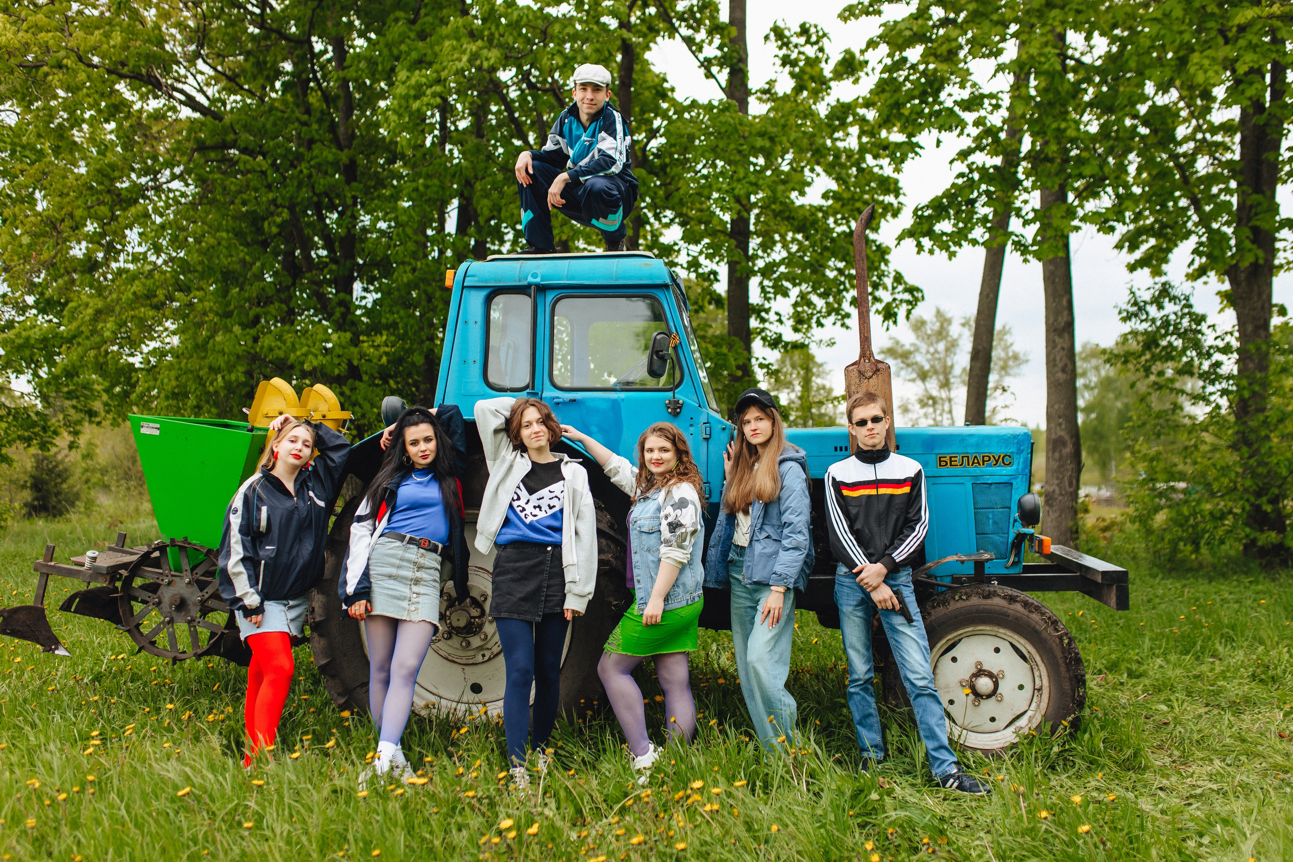 Синий трактор. Свадебный и семейный фотограф в Туле и области Маша Костина