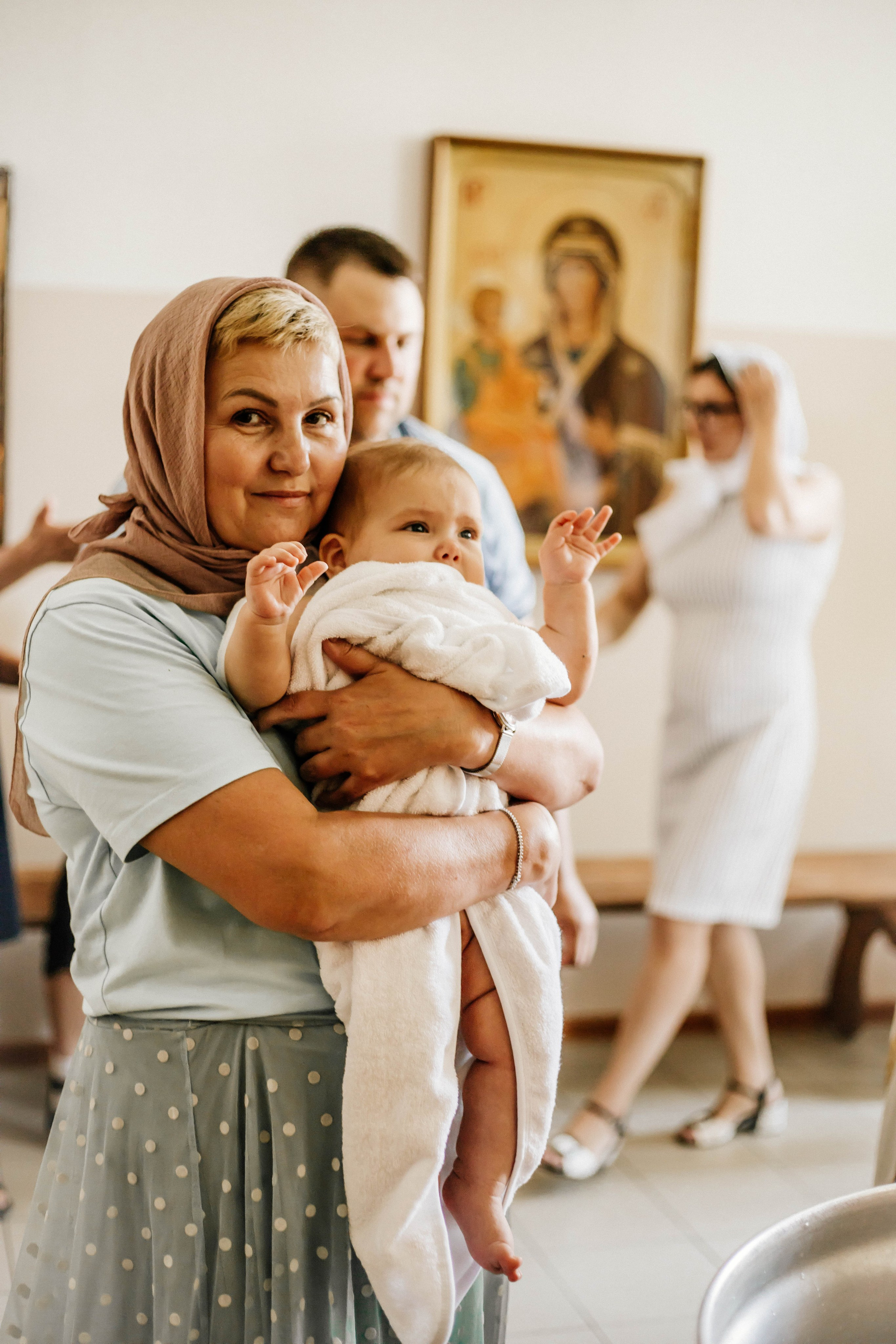 Крещение. Рыжова Тамара