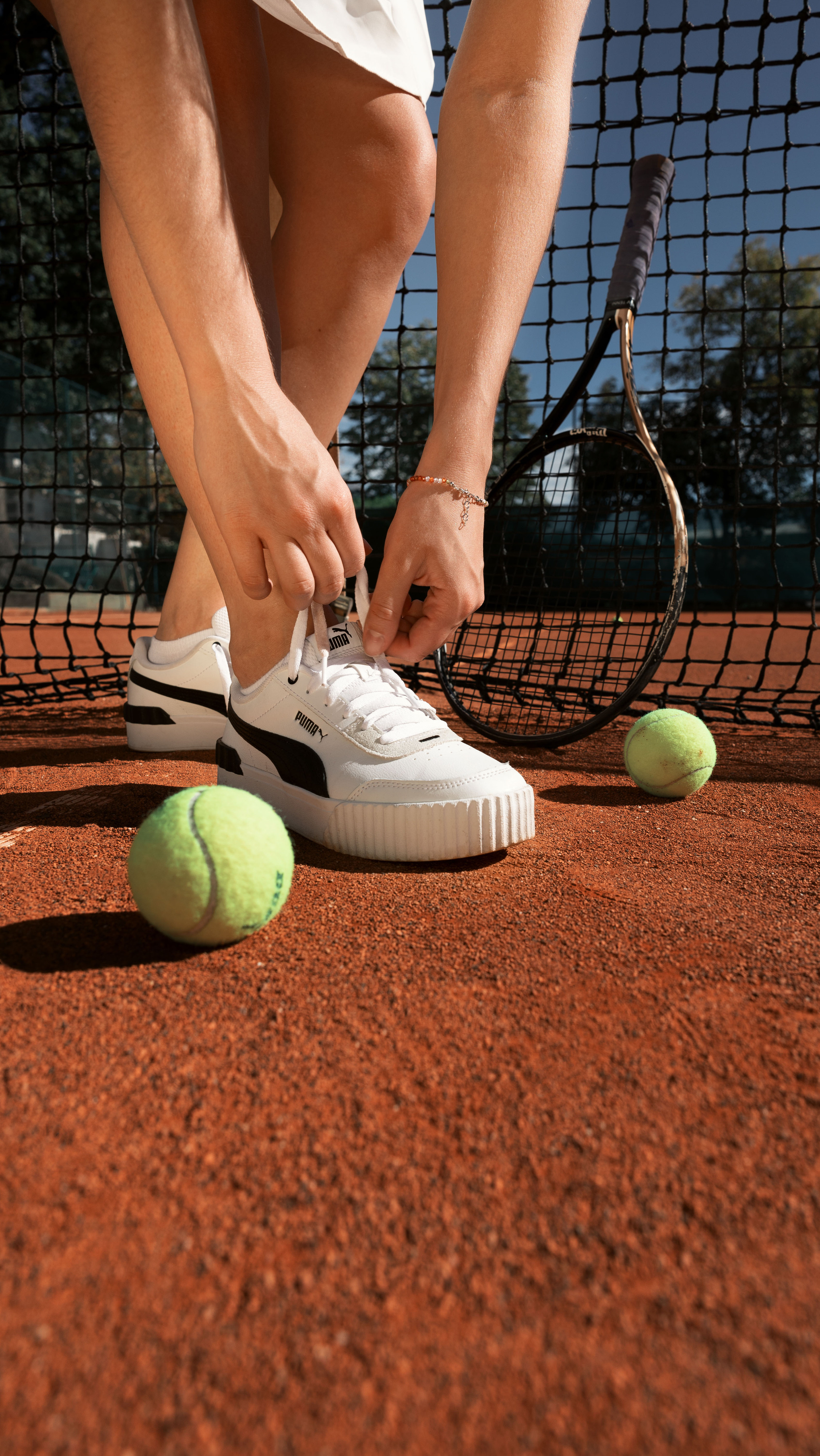 На теннисном корте. Портретный фотограф, контент фотограф, продающие фото в Москве и МО