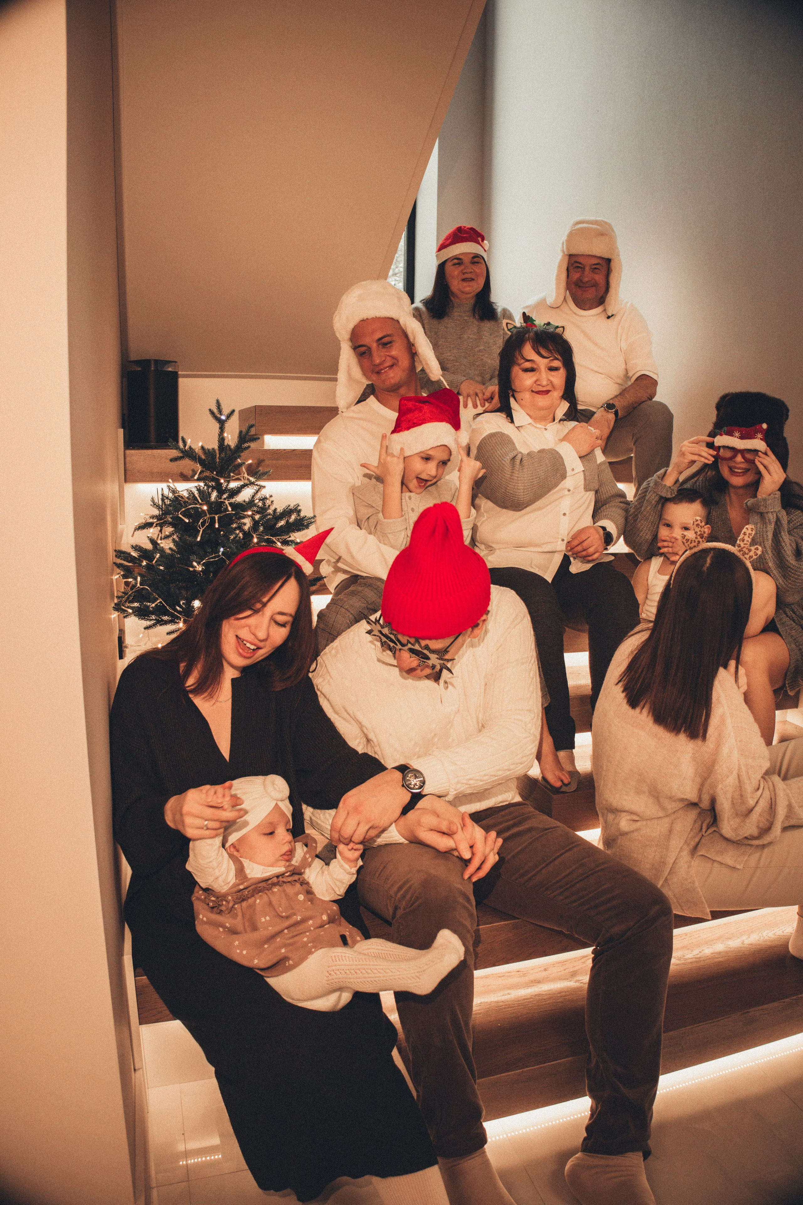 Рождественский ужин. Семейный lifestyle фотограф в Казани Ксения Верясова