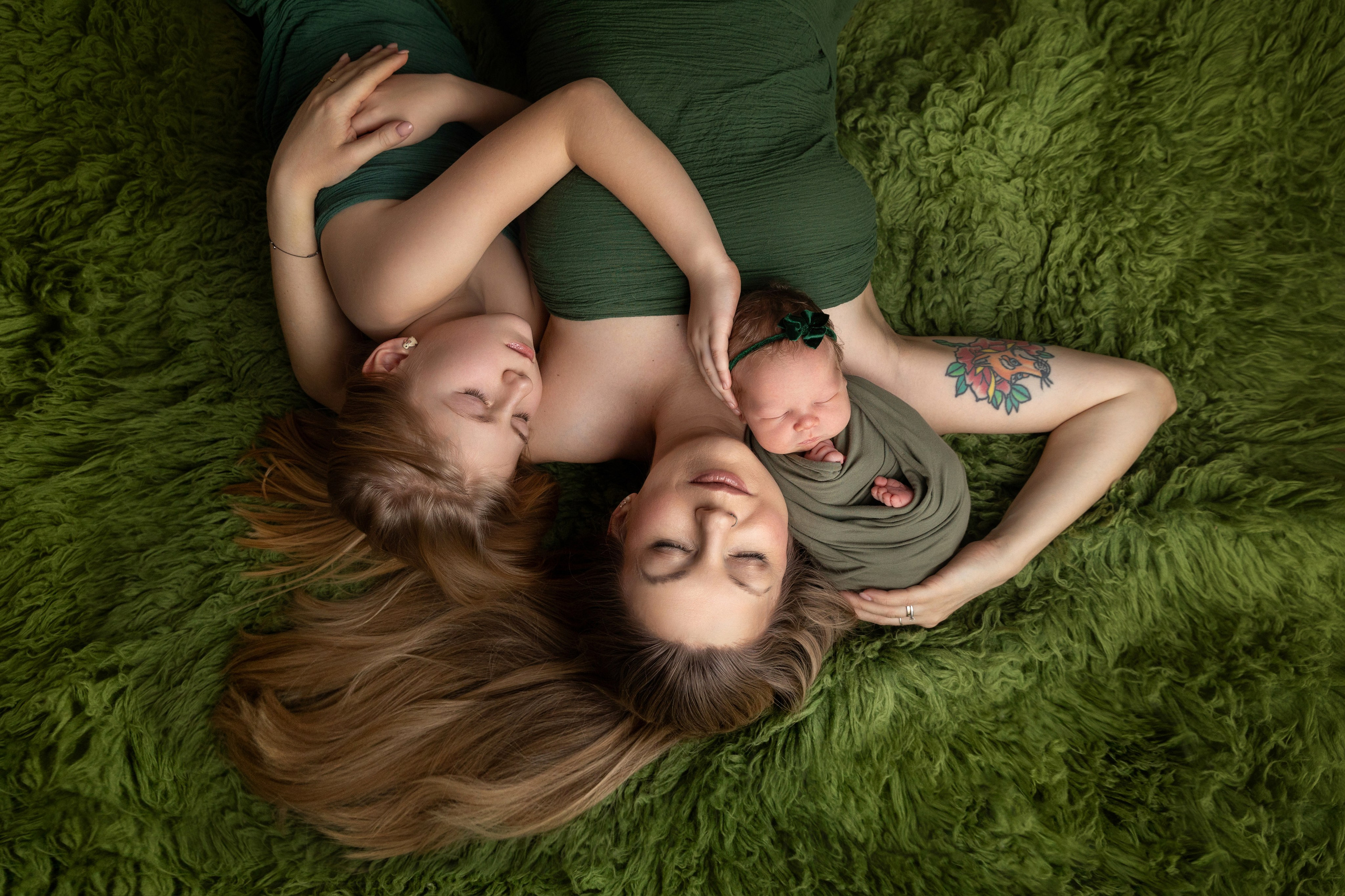 Forest green. Фотограф новорожденных, семейный фотограф в Санкт-Петербурге