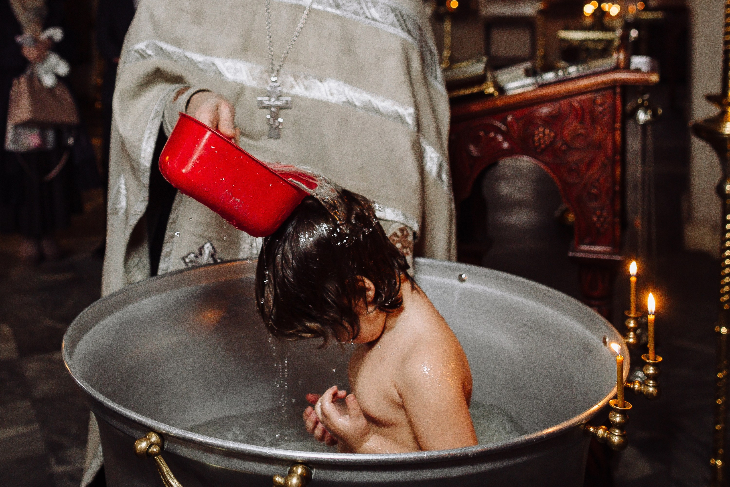 Крещение. Репортажный и свадебный фотограф в Москве Лена Таращенко