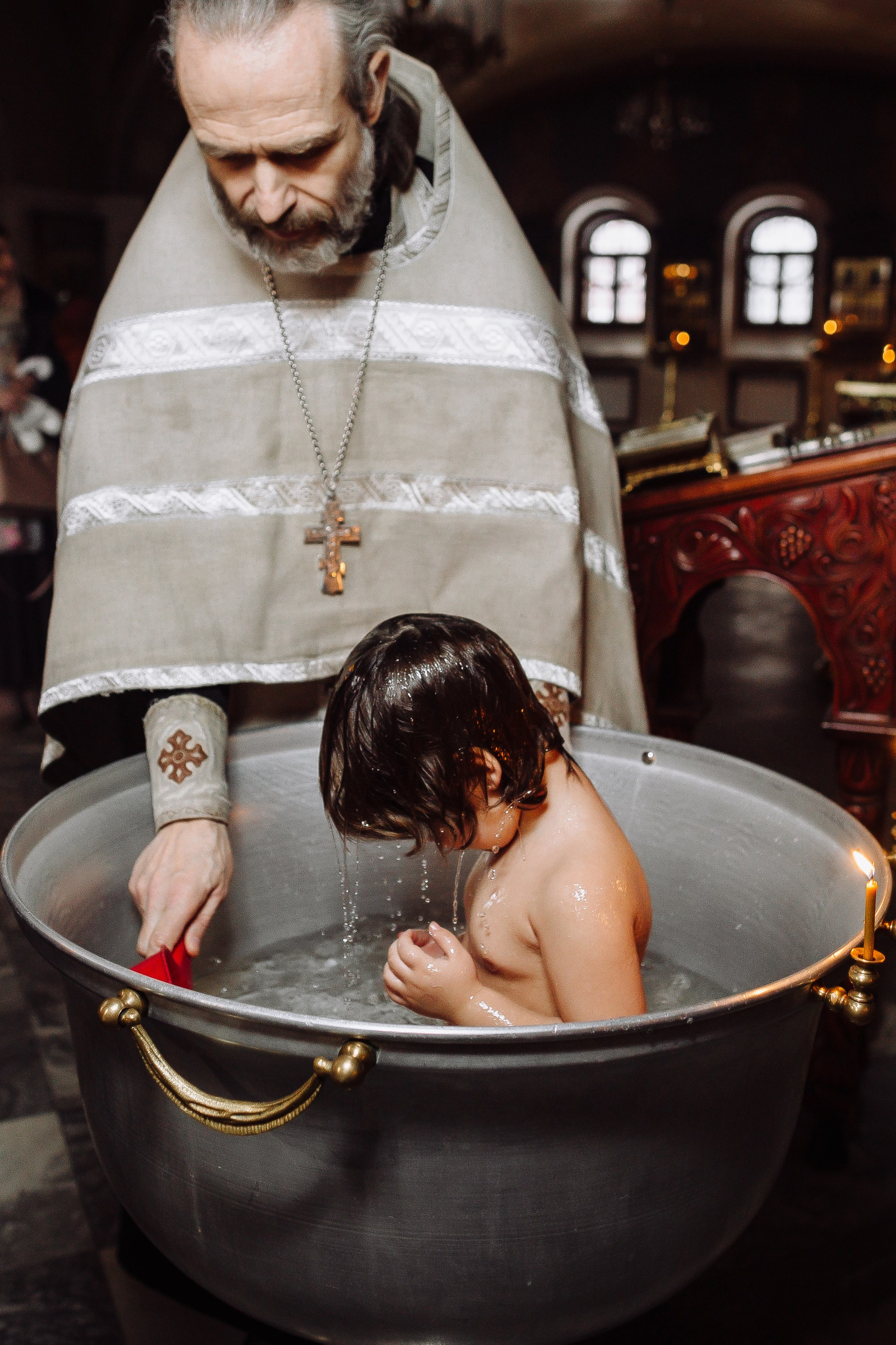 Крещение. Репортажный и свадебный фотограф в Москве Лена Таращенко