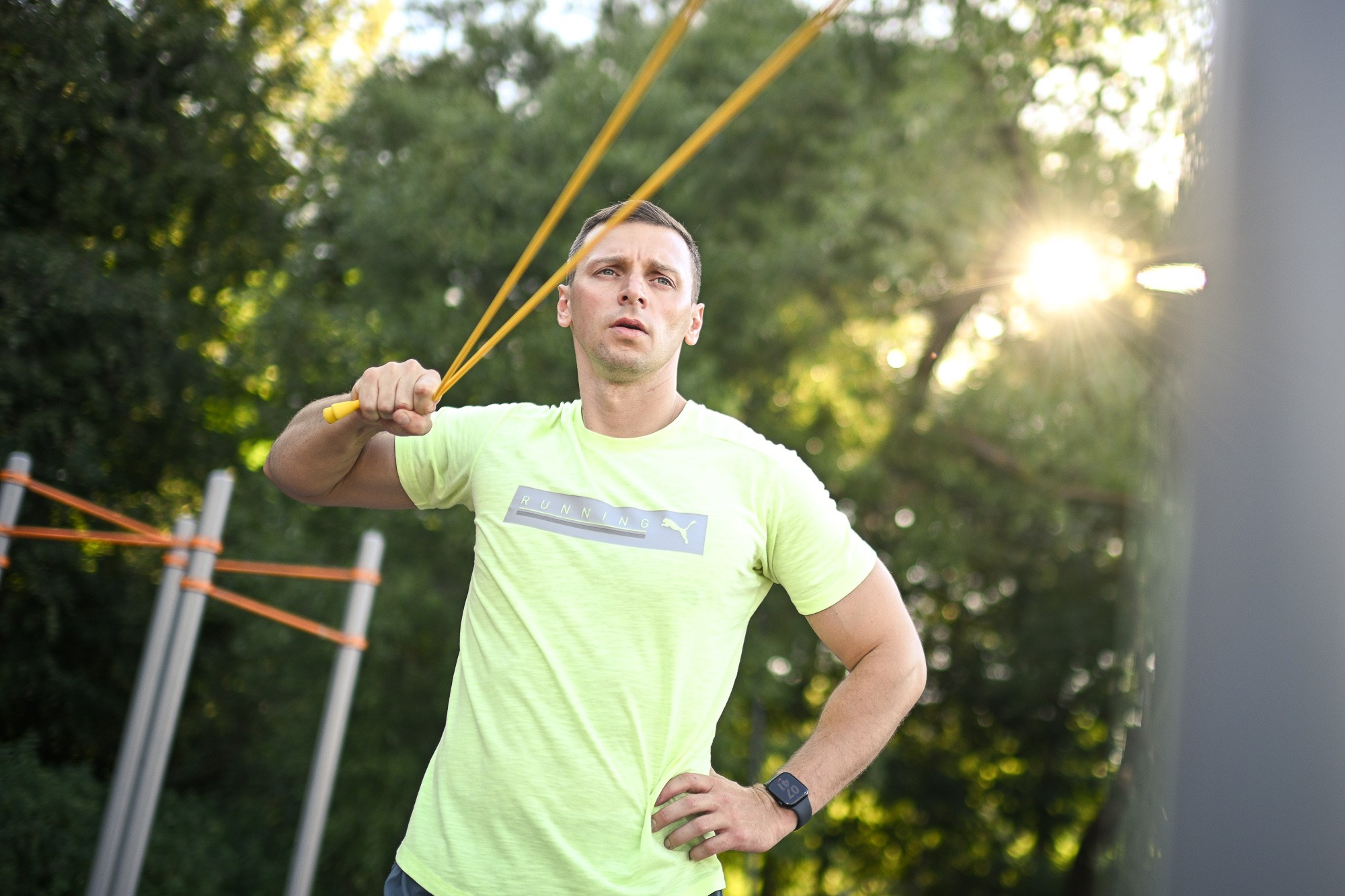 Sports photography. Sports photographer Leonid Zhukov