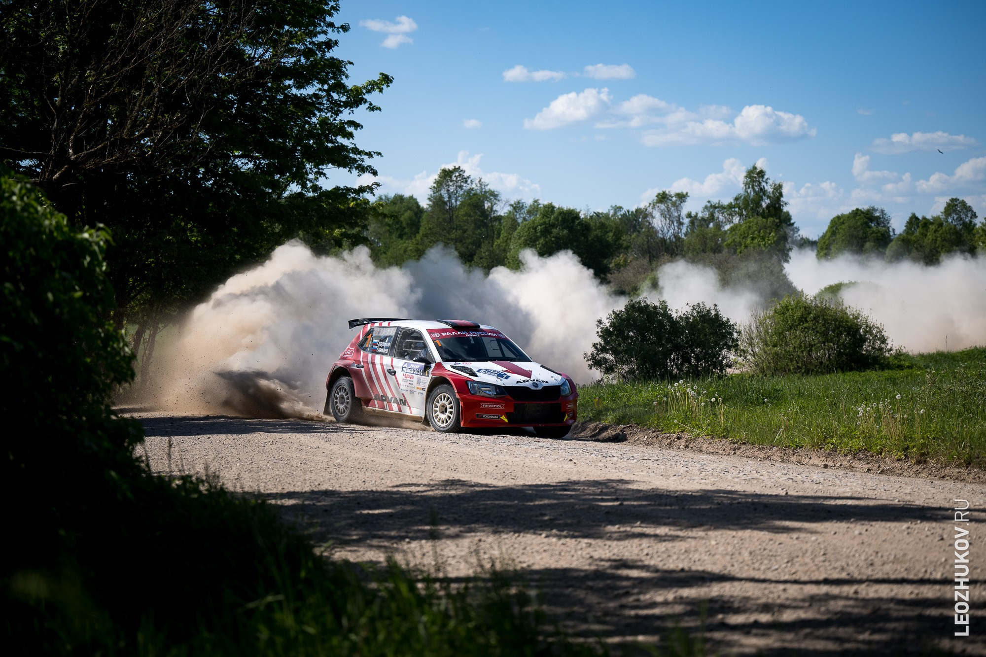 Rally Pskov 2024. Sports photographer Leonid Zhukov