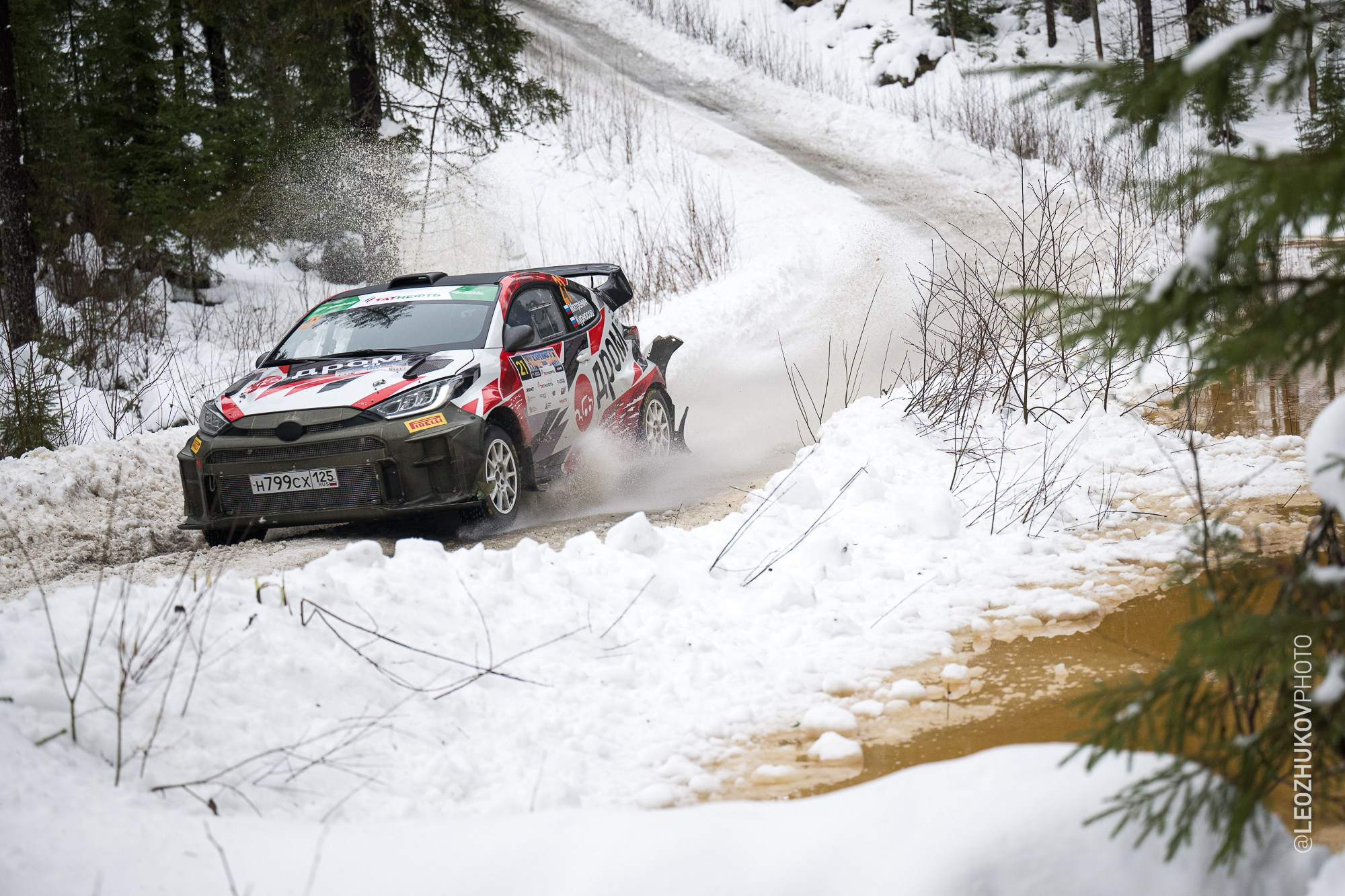 Rally Karelia 2026. Sports photographer Leonid Zhukov