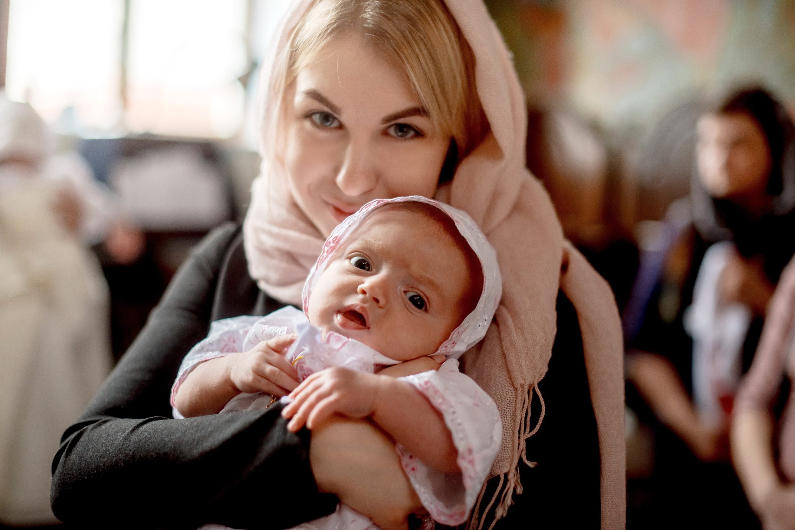 Крещение в мужском монастыре. Фотограф Мария Стрелкова