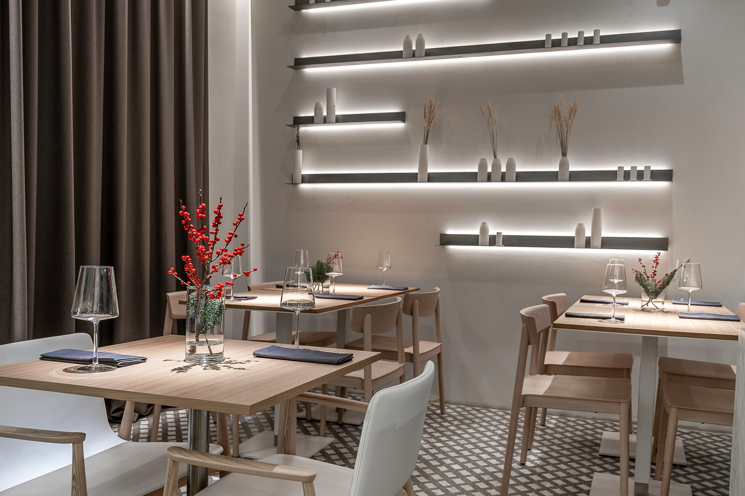 Ресторан Забыли сахар One Trinity Place. Интерьерный фотограф Мария Моисеева