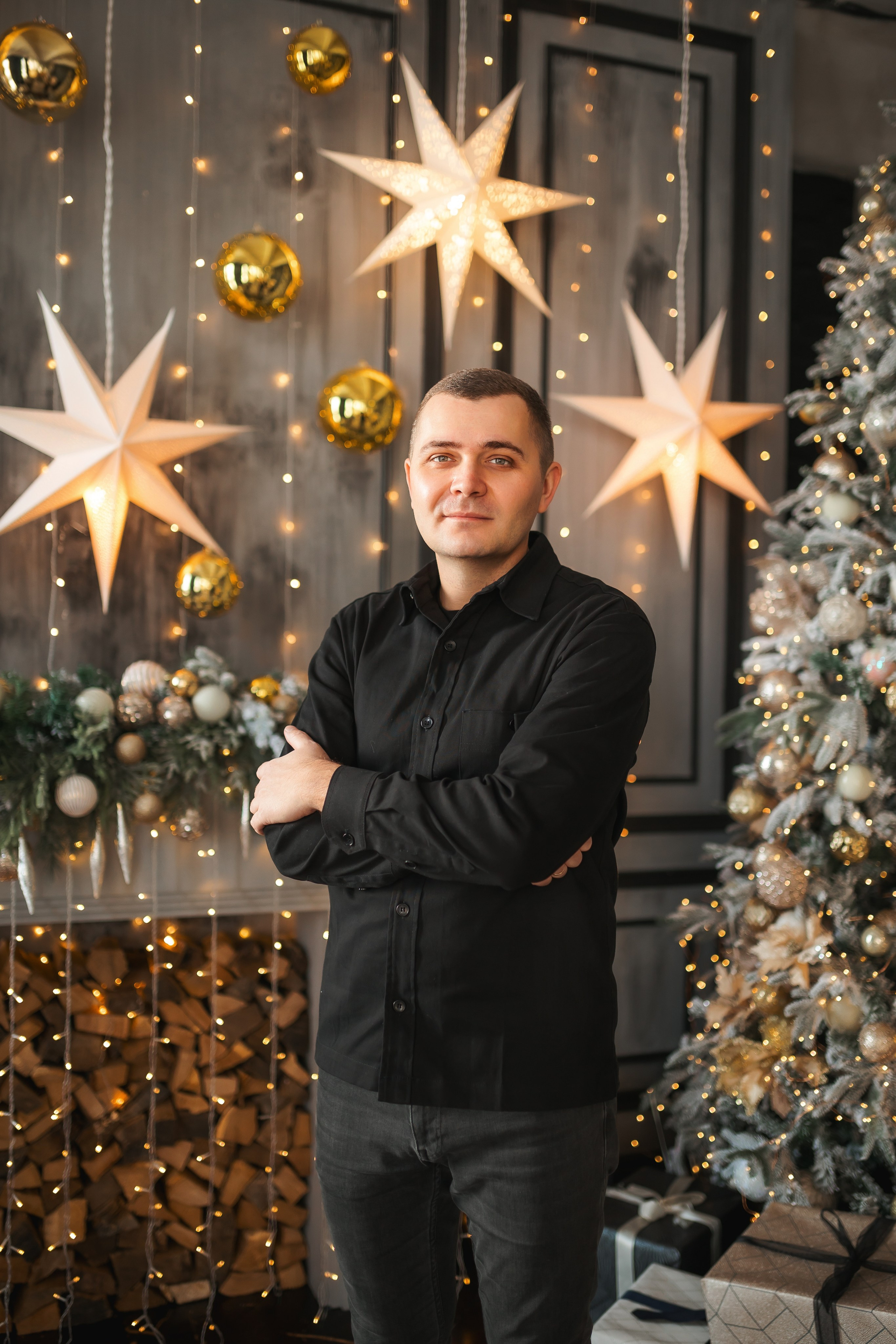 Семейная новогодняя фотосессия в Хабаровске. Свадебный фотограф в Хабаровске