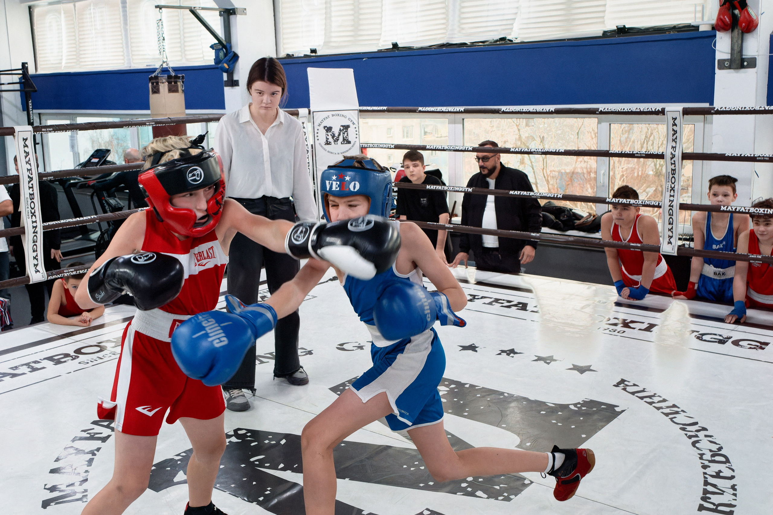 «Открытый ринг» в школе бокса Сергея Майфата. Зеленоград, 12.11.2023 г. Фотограф Никифоров-Гордеев Сергей. Москва и МО